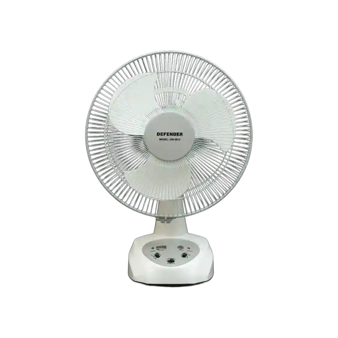Defender DIS-2912 12" Rechargeable Table Fan Price In Bangladesh