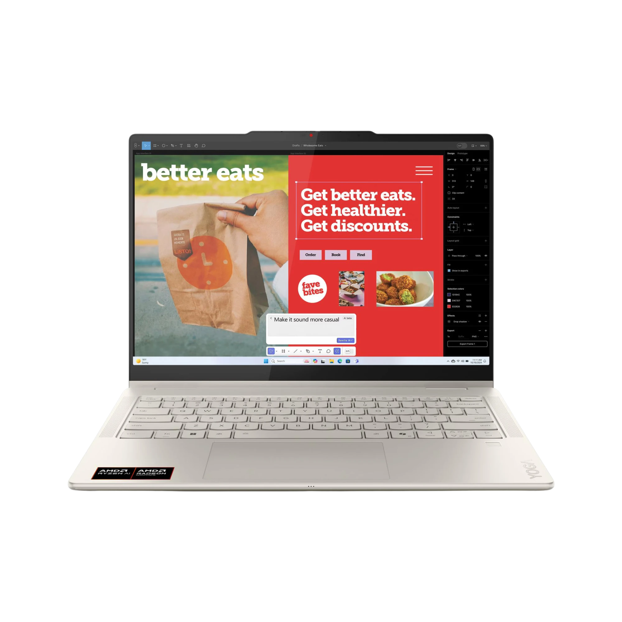 Lenovo Yoga 7 14AKP10 Ryzen AI 5 340 16GB RAM 512GB SSD 14" OLED 2-in-1 Laptop Price In Bangladesh