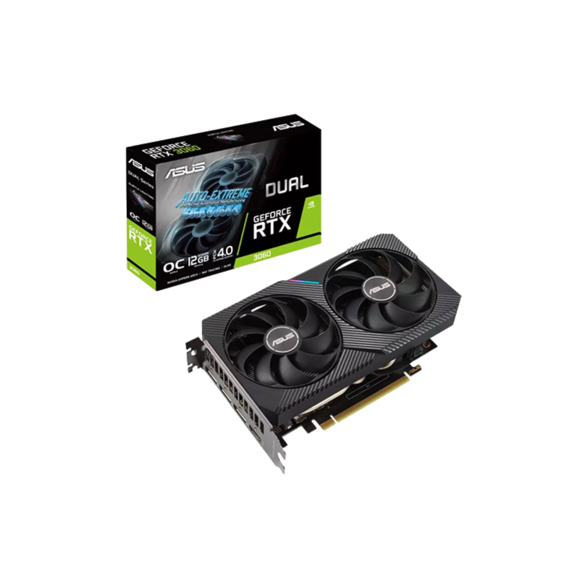 ASUS Dual GeForce RTX 3060 V2 OC Edition 12GB GDDR6 Graphics Card Price In Bangladesh