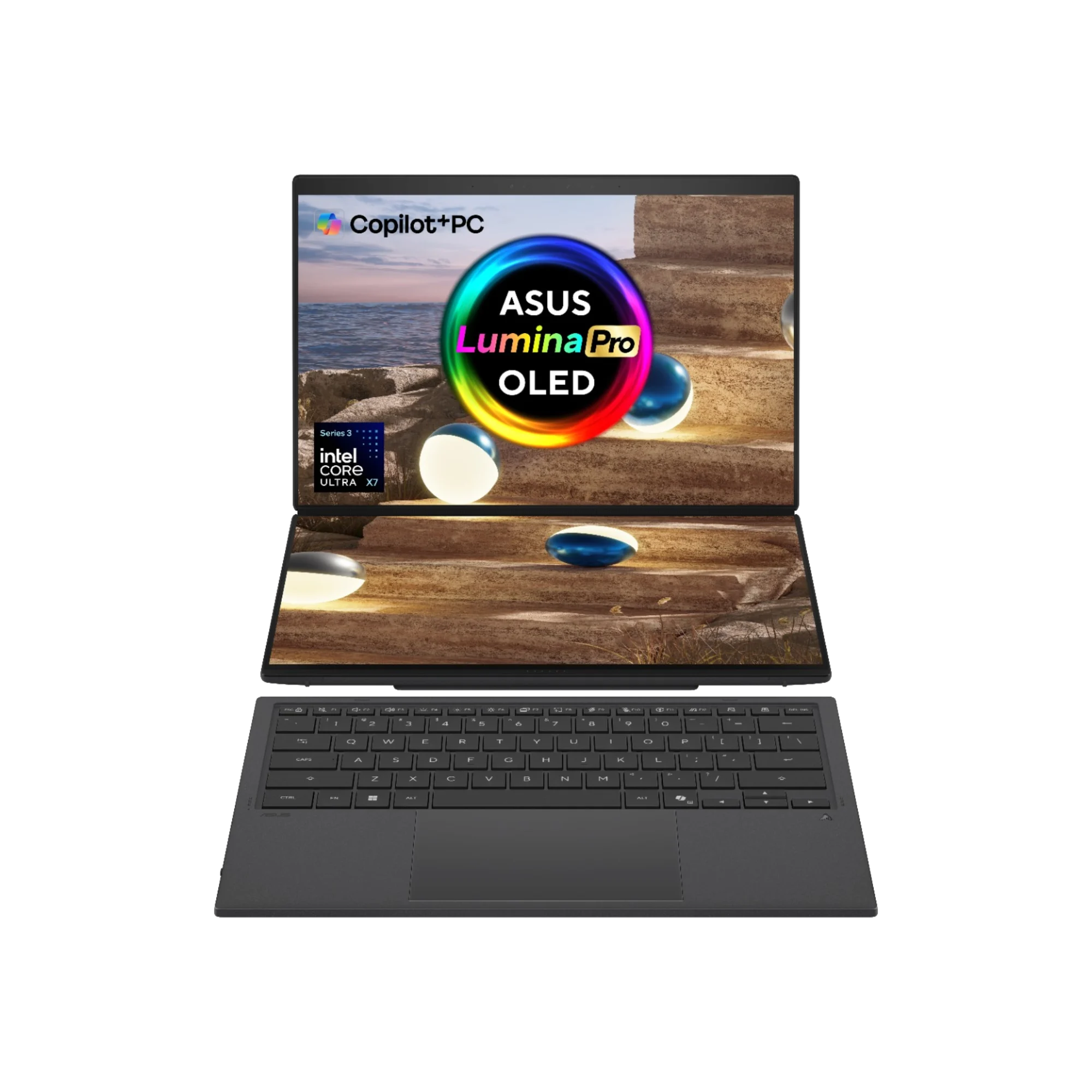 Asus ZenBook DUO UX8407AA Core Ultra X7 358H Dual 14" 3K OLED 144Hz Touch Laptop Price In Bangladesh