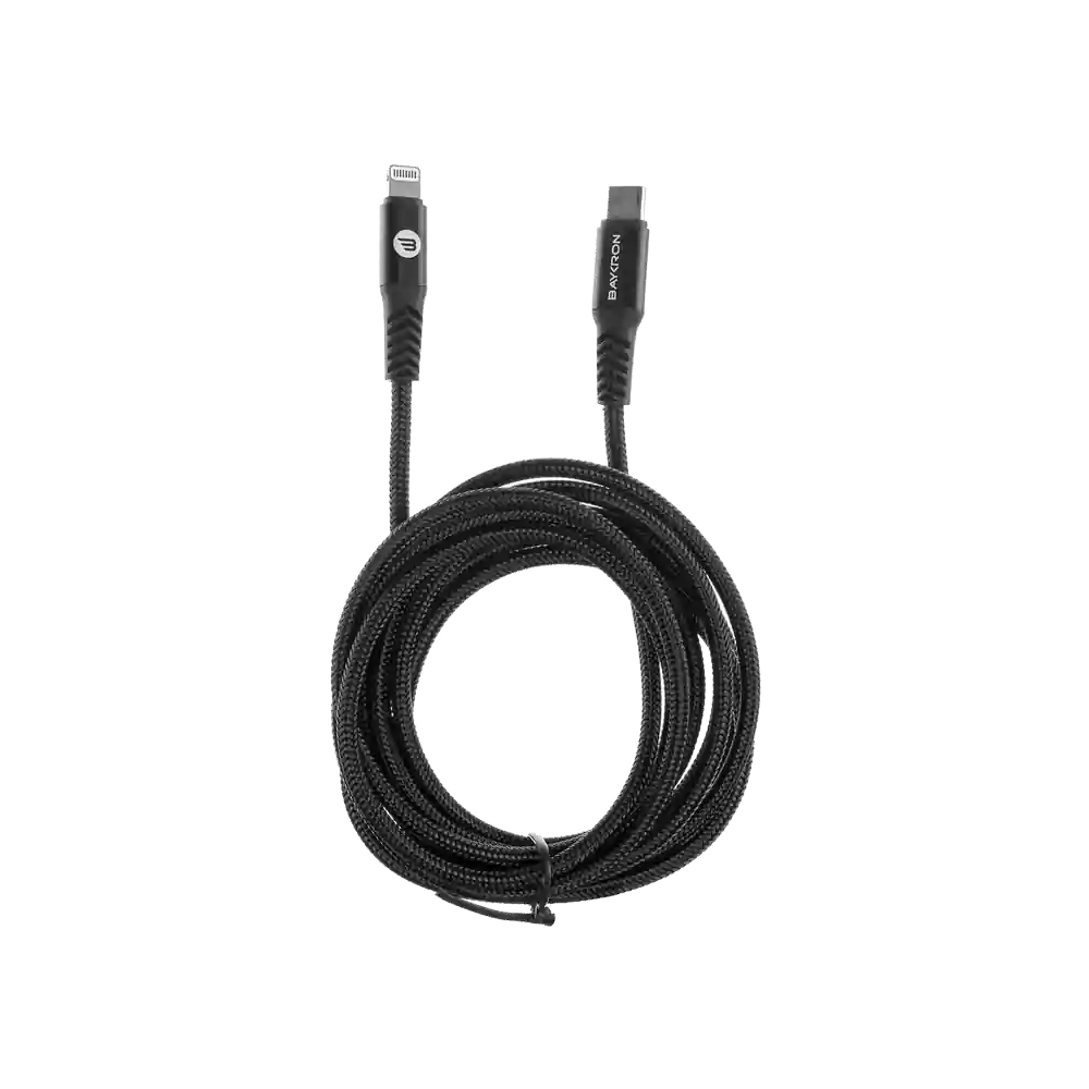 Baykron BA-C2L-BLK2.0 Cable Type C to Lightning 2m - 20-004914 Price In Bangladesh