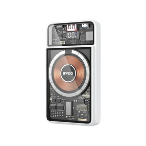 BWOO BO-P49 Fast Charging Magnetic Wireless Charging Power Bank