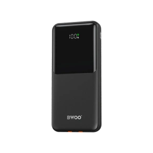 BWOO BO-P60 10000mAh 22.5W Fast Charging Travel Power Bank With Cables
