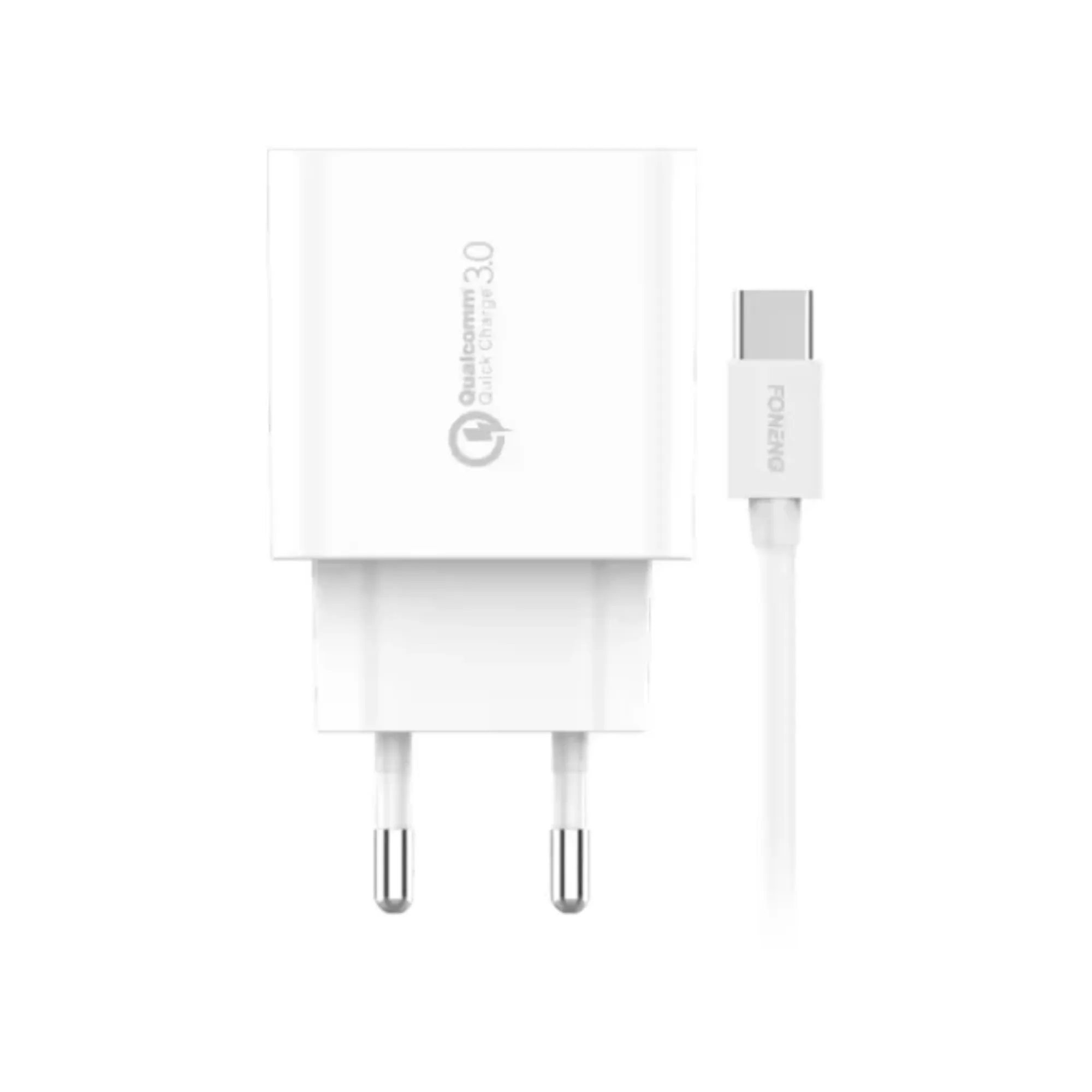 FONENG QC3 18W Type C Fast Charger with Cable Price In Bangladesh