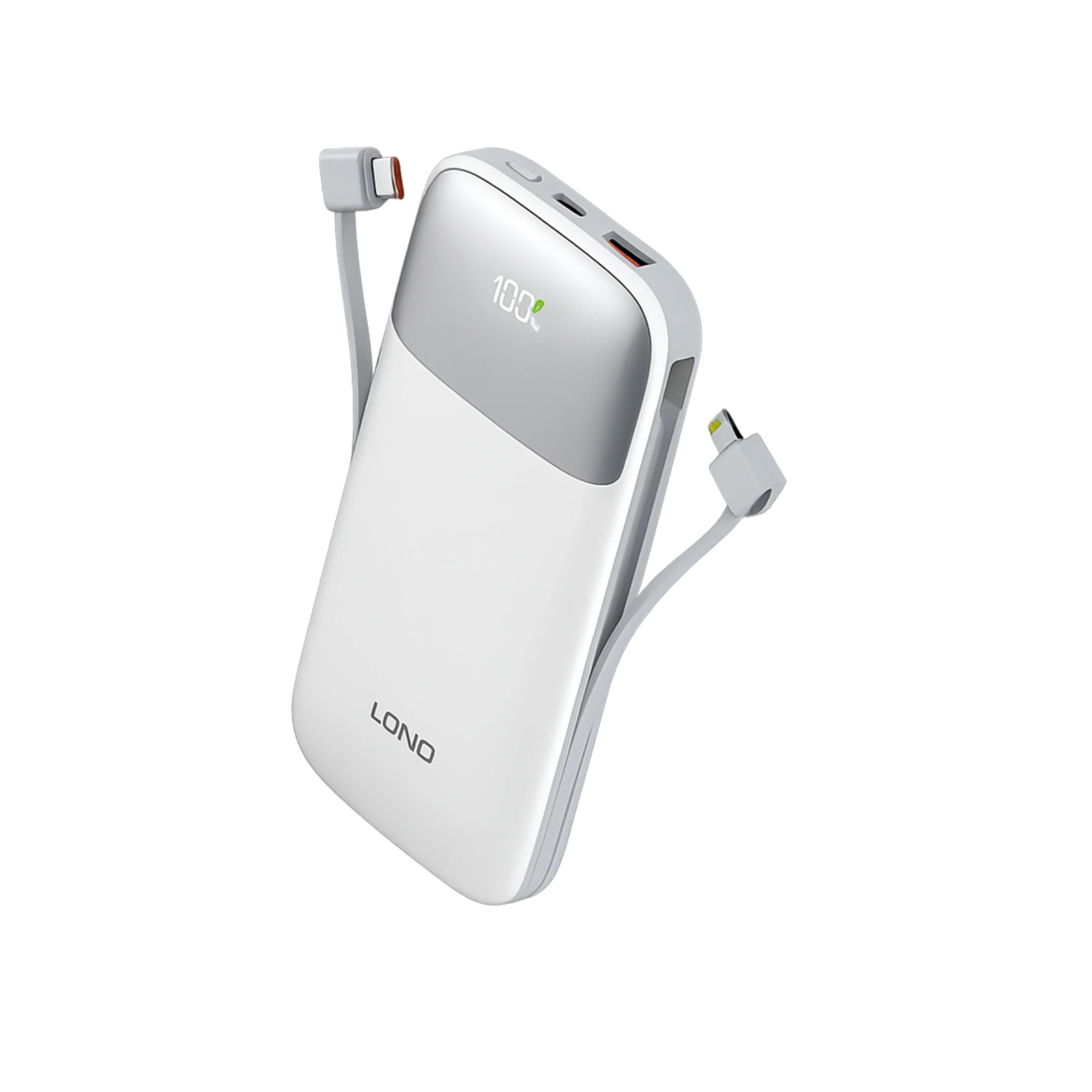 LDNIO PQ20 20000mAh 22.5W Power Bank with Built-in Cables Price In Bangladesh