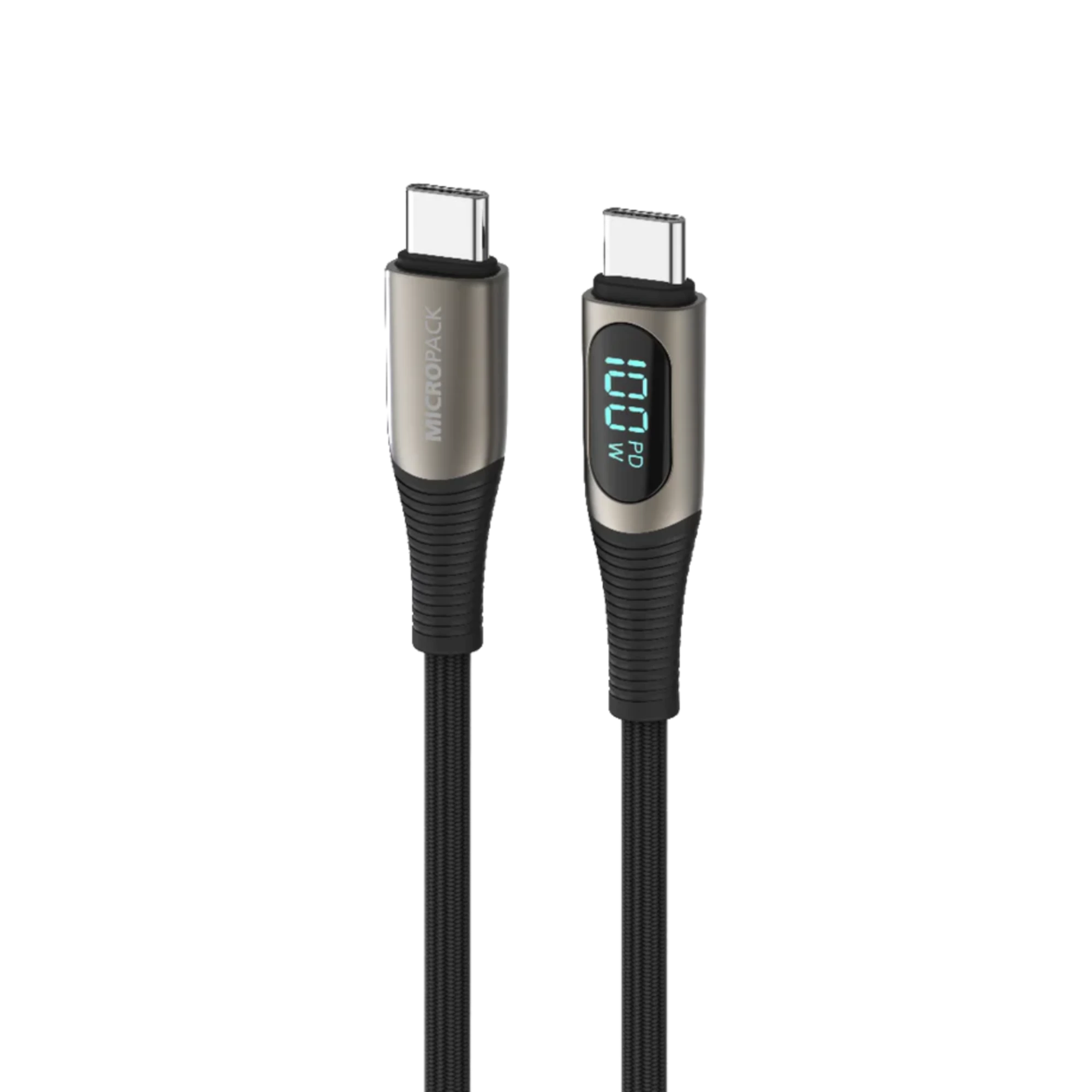 Micropack MC-C100 100W 2M Braided USB-C Cable Price In Bangladesh
