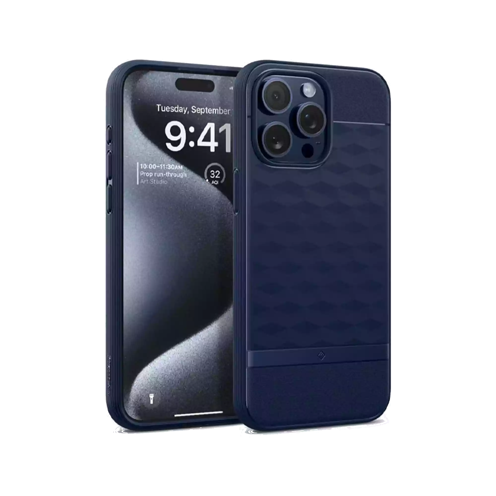 Caseology Parallax Mag Case for iPhone 15 Pro BURGUNDY