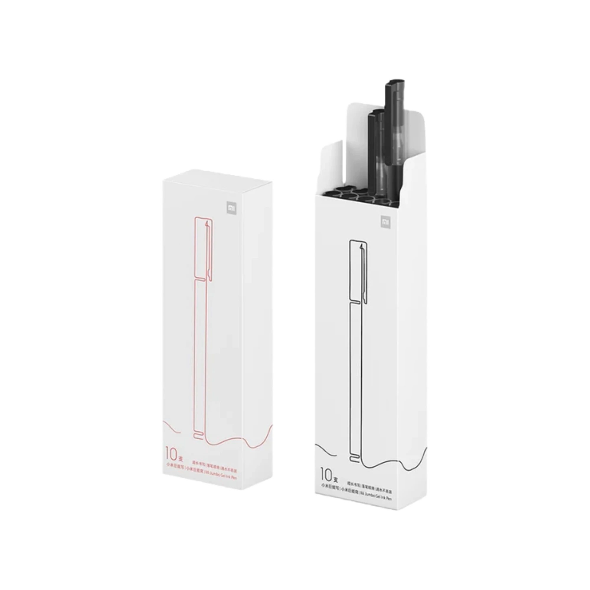 Xiaomi Jumbo Gel Ink Pen Black 10pcs Price In Bangladesh