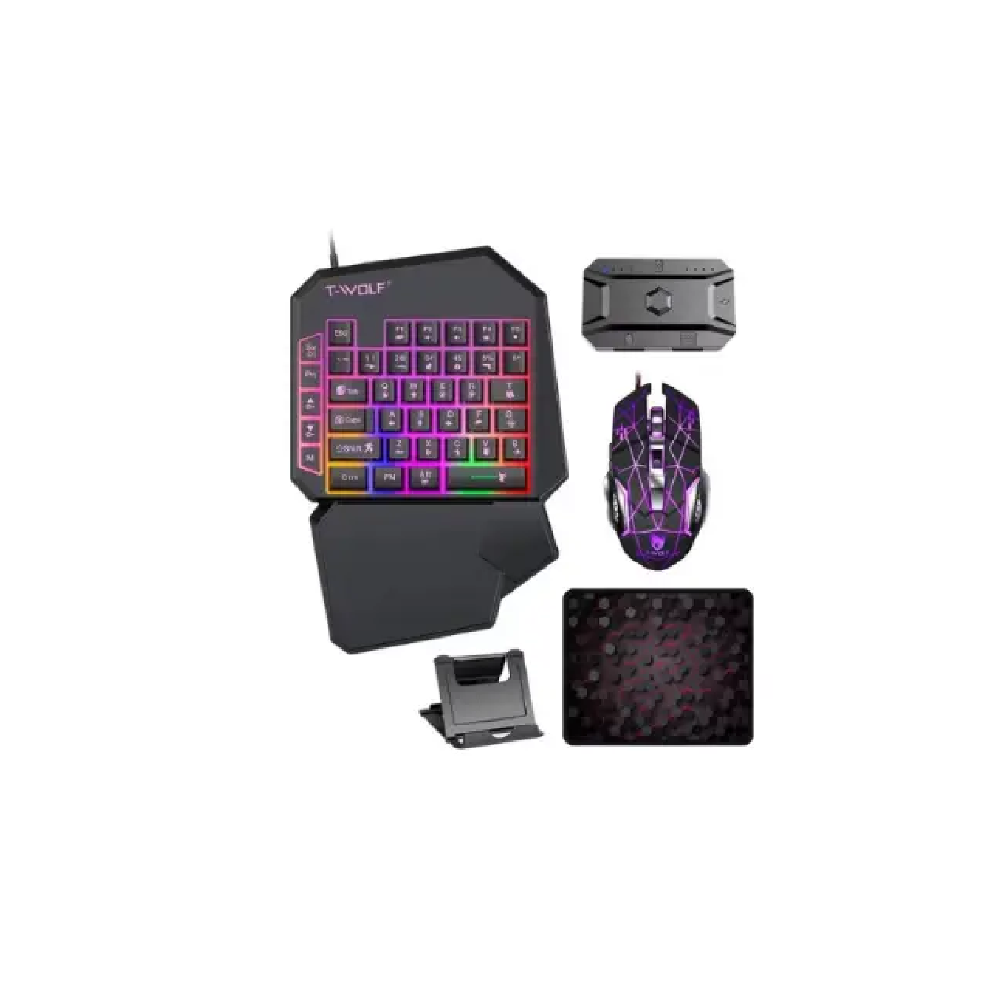 T-WOLF TF950 5-in-1 Wired Gaming Combo Price In Bangladesh