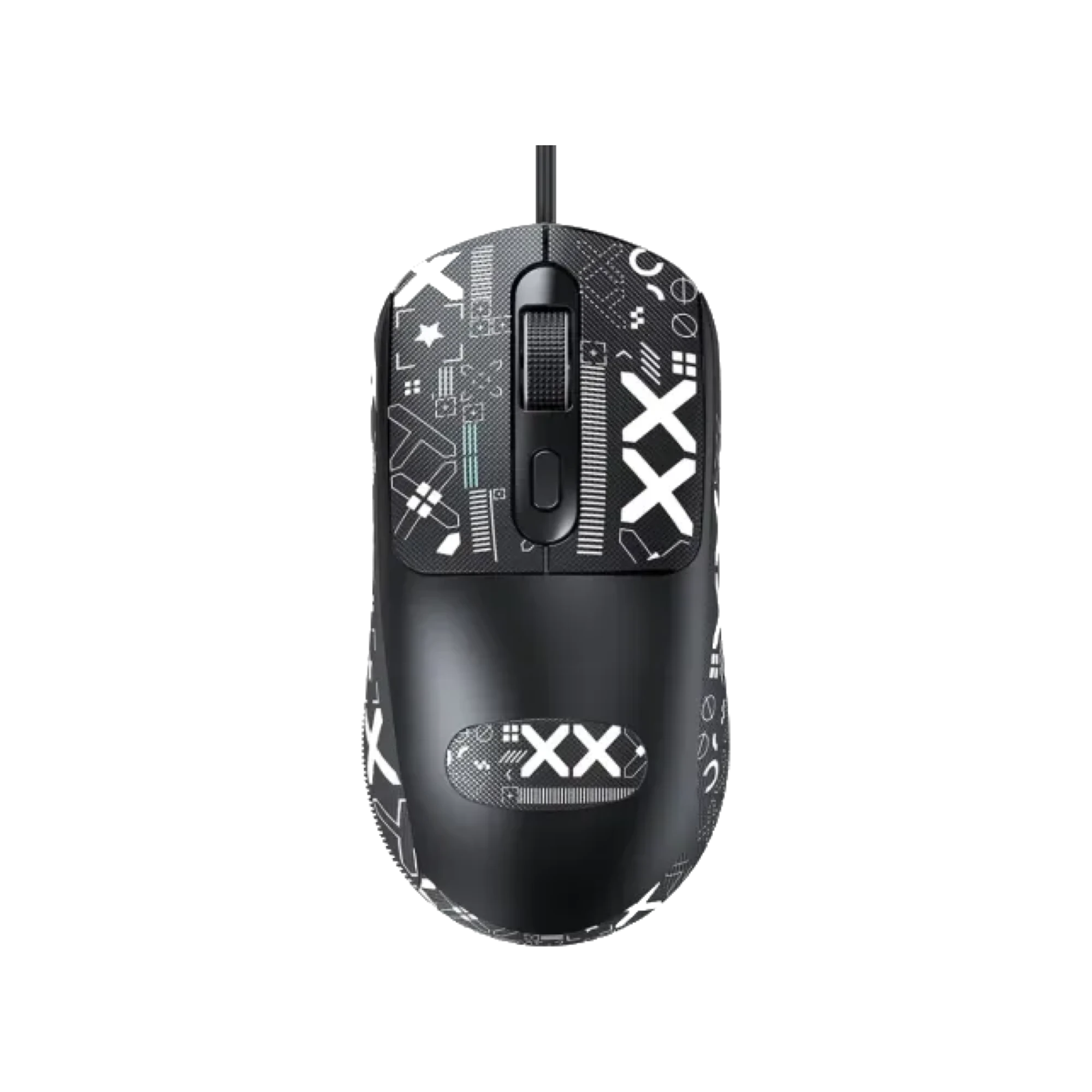 T-Wolf G580 Wired Mouse with Grip Tape