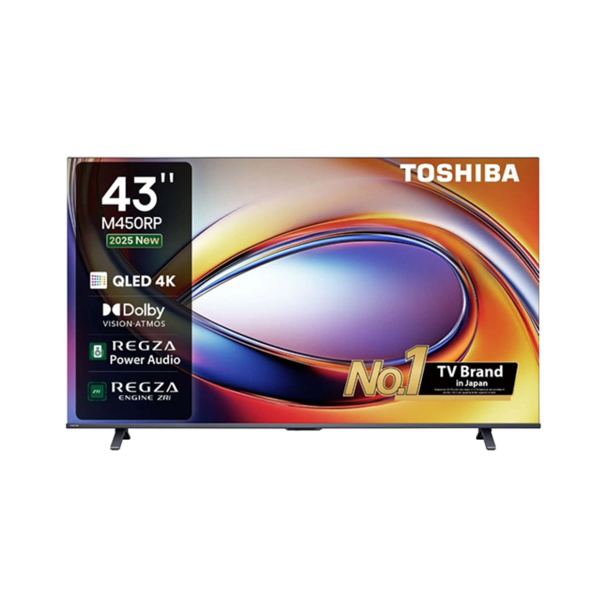 TOSHIBA 43M450RP 43" QLED 4K VIDAA Smart TV Price In Bangladesh