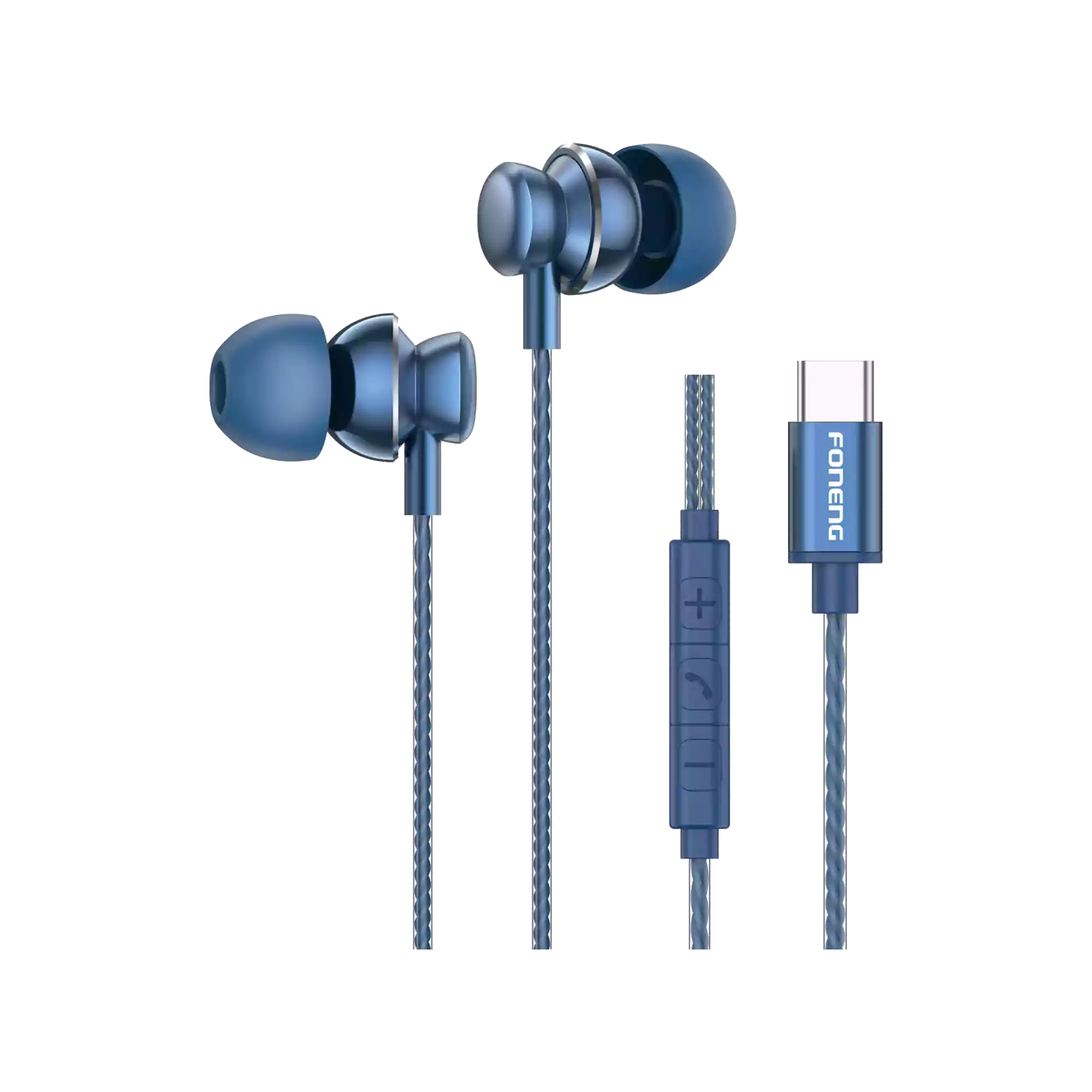 Foneng T67 In Ear Heavy Bass Type-C Earphone Price In Bangladesh