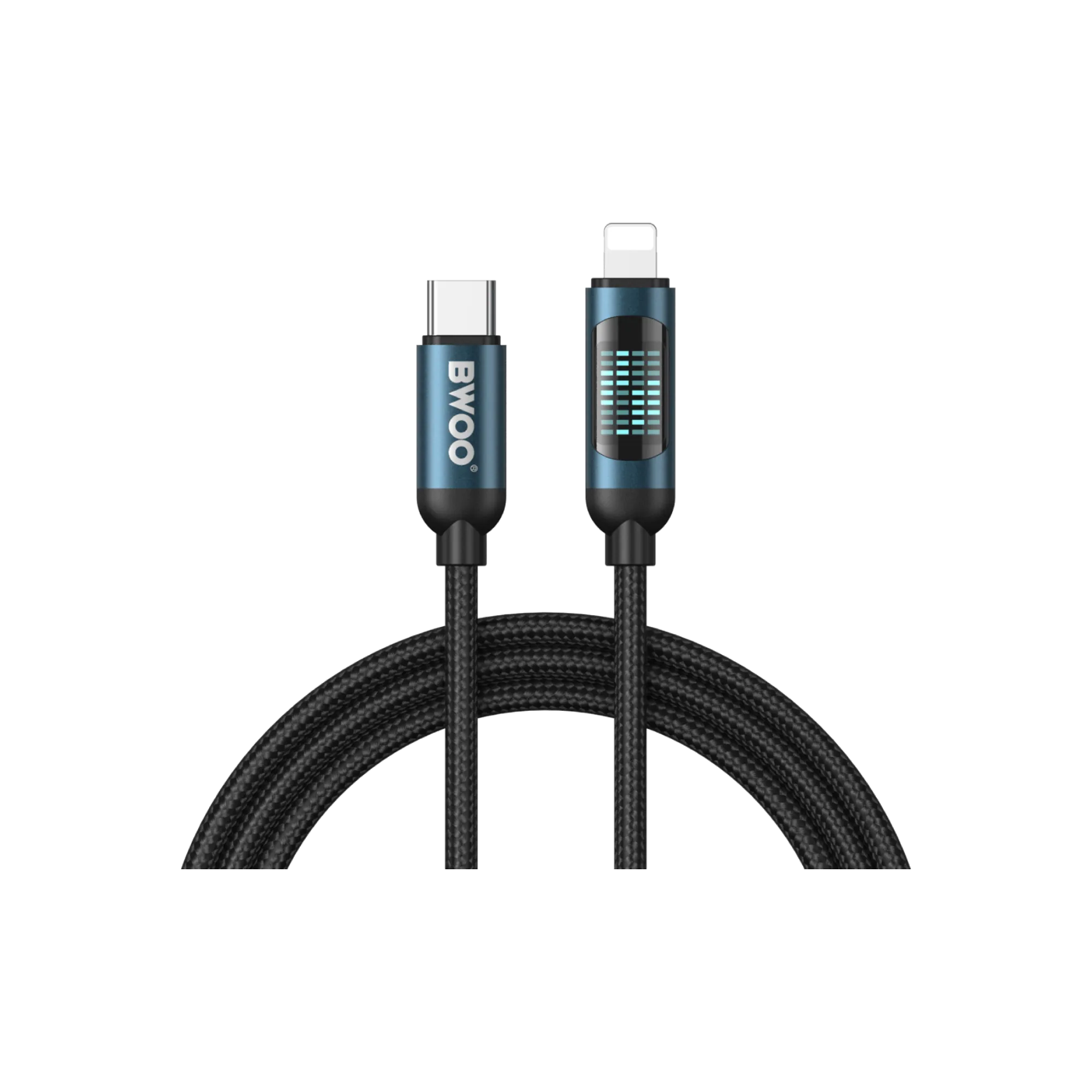 BWOO BO-X305 PD 27W Lightning Cable with LED display Price In Bangladesh