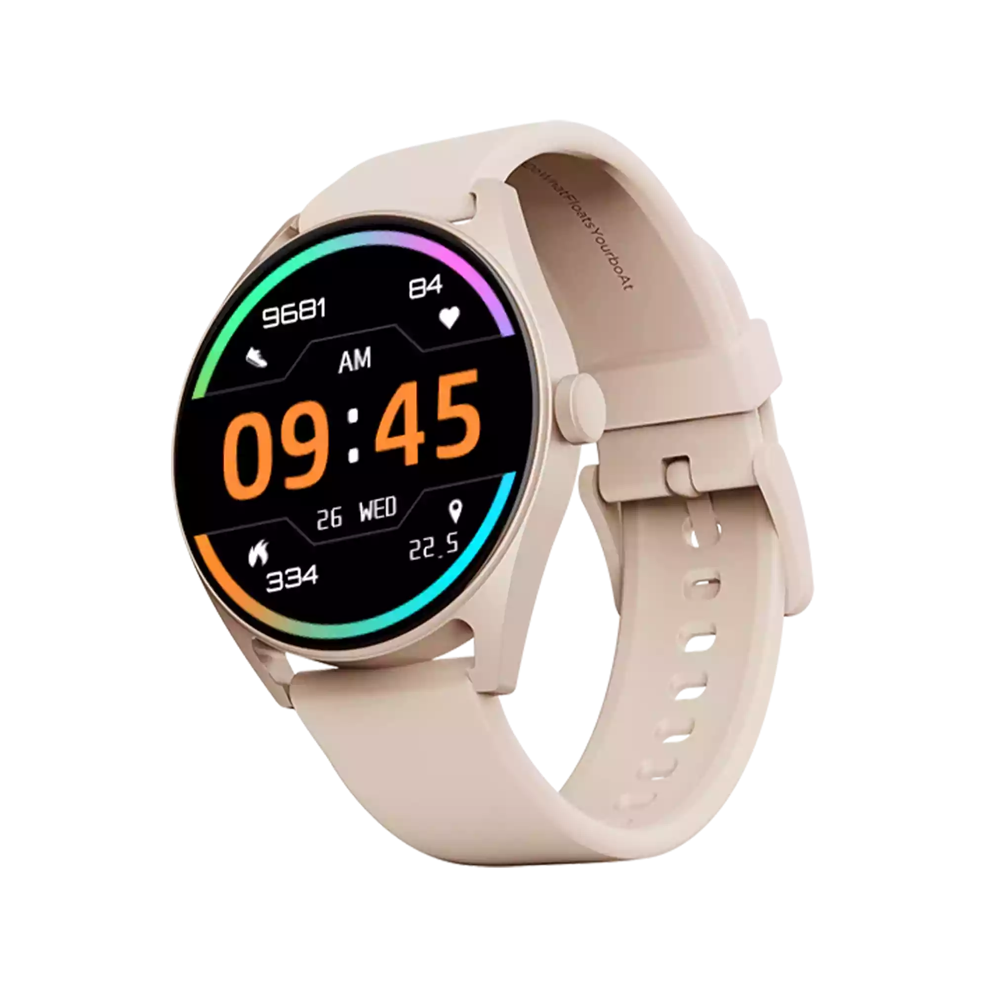 boAt Lunar Link Smartwatch Navigator Beige