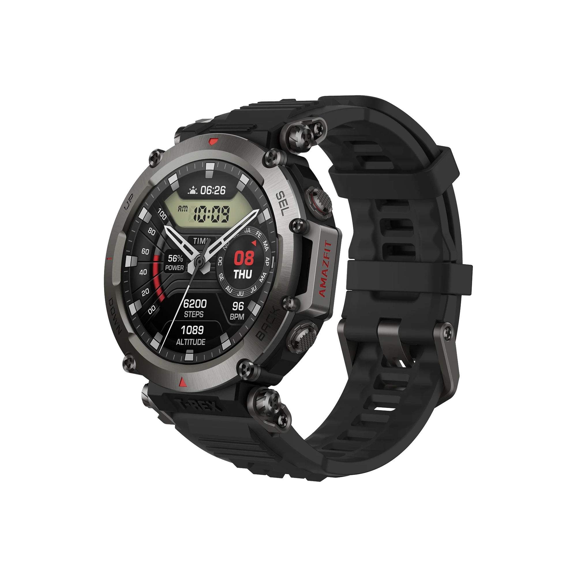 Amazfit T-Rex Ultra Smart Watch Abyss Black