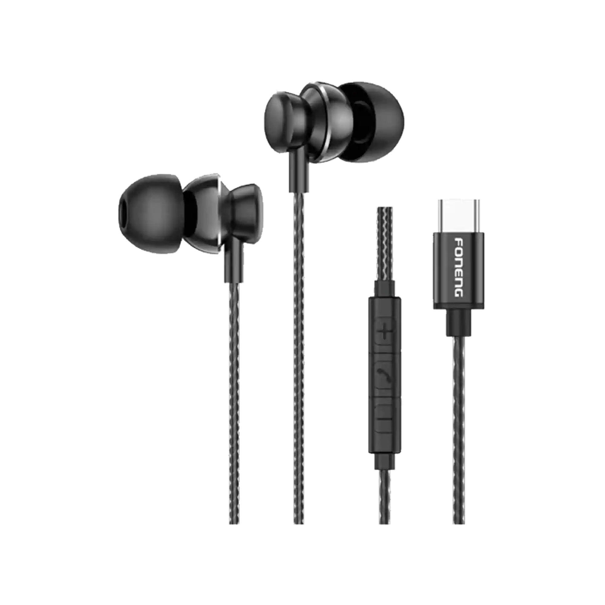 Foneng T67 In Ear Heavy Bass Type-C Earphone