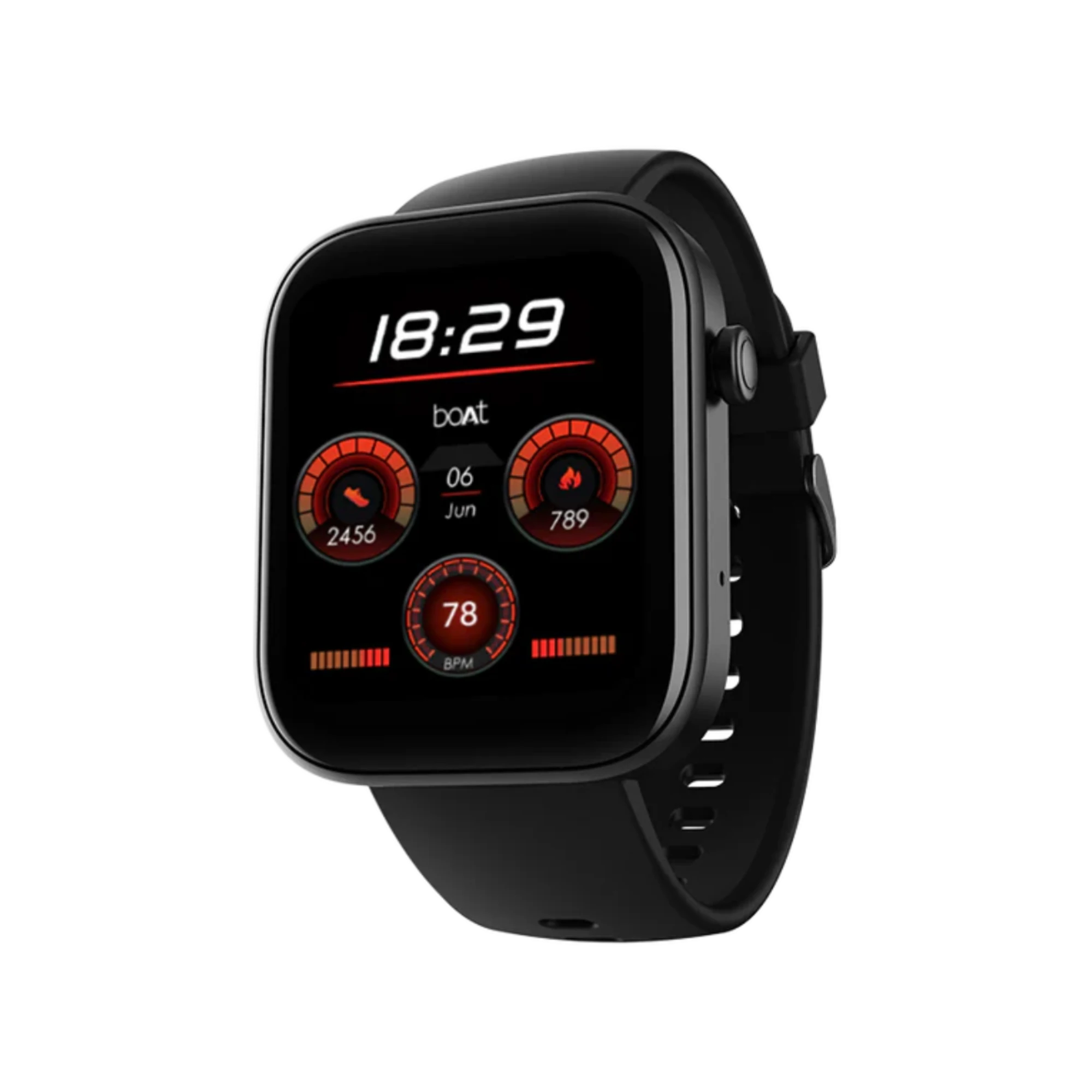 boAt Wave Call 2 Bluetooth Calling Smart Watch Active Black