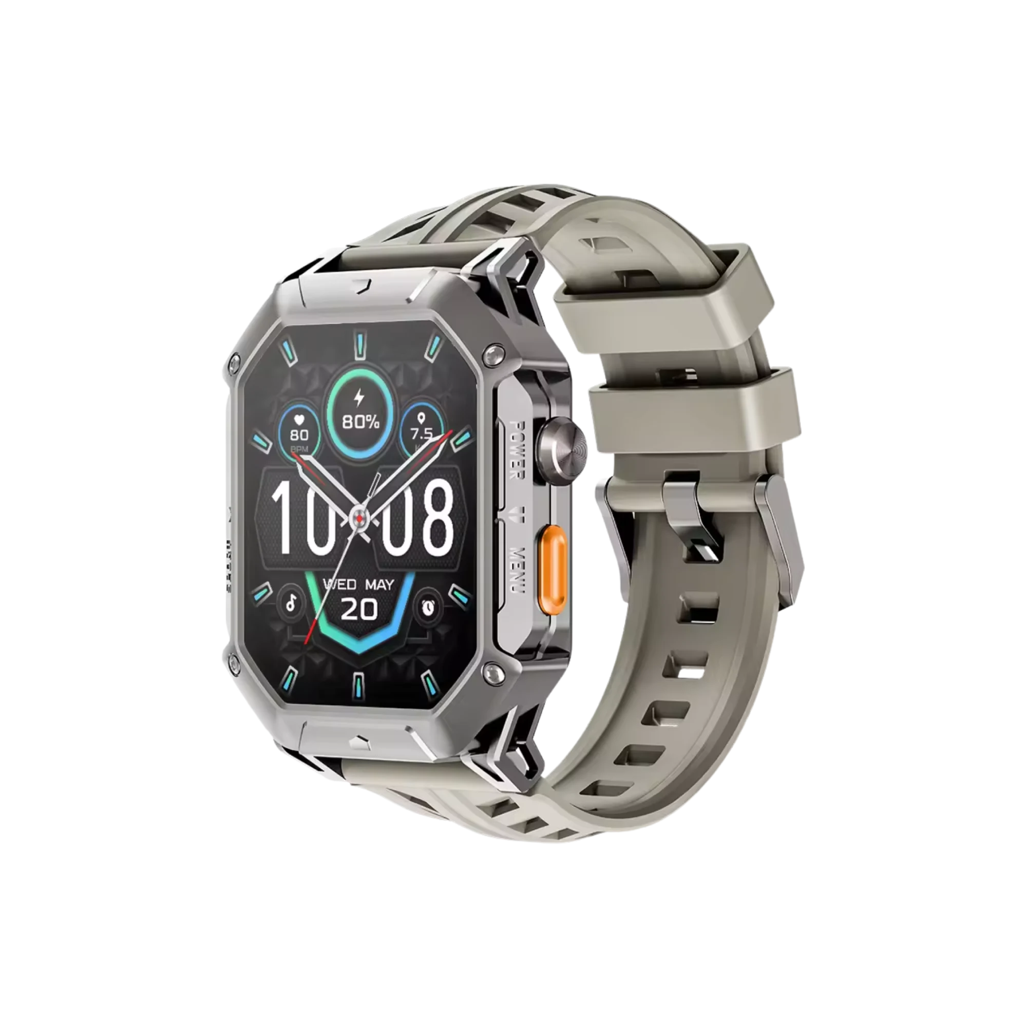 Haylou Iron N1 Bluetooth Calling Smart Watch Gray
