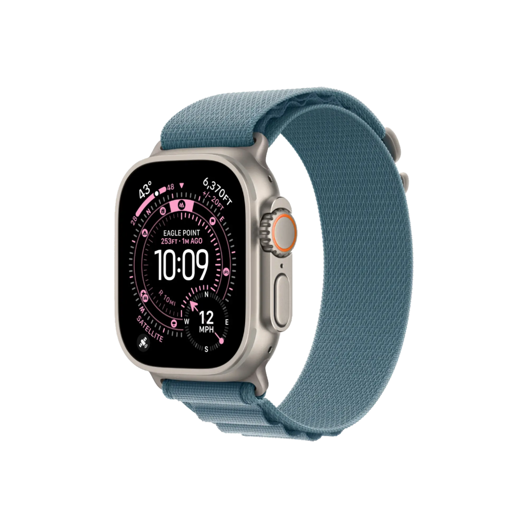 Apple Watch Ultra 3 (2025) Natural - Alpine Loop/Blue