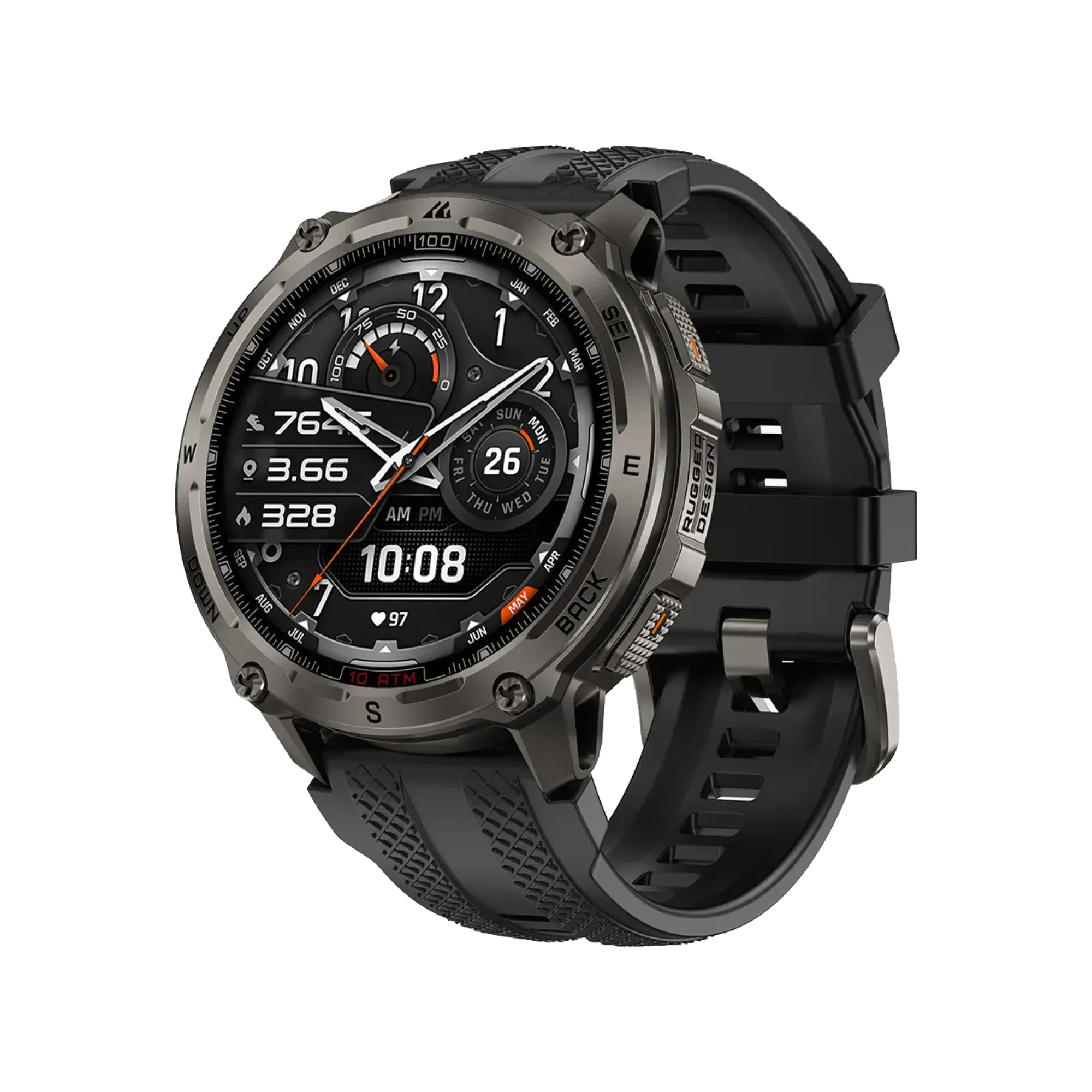 Kospet Tank T4 Smart Watch Black