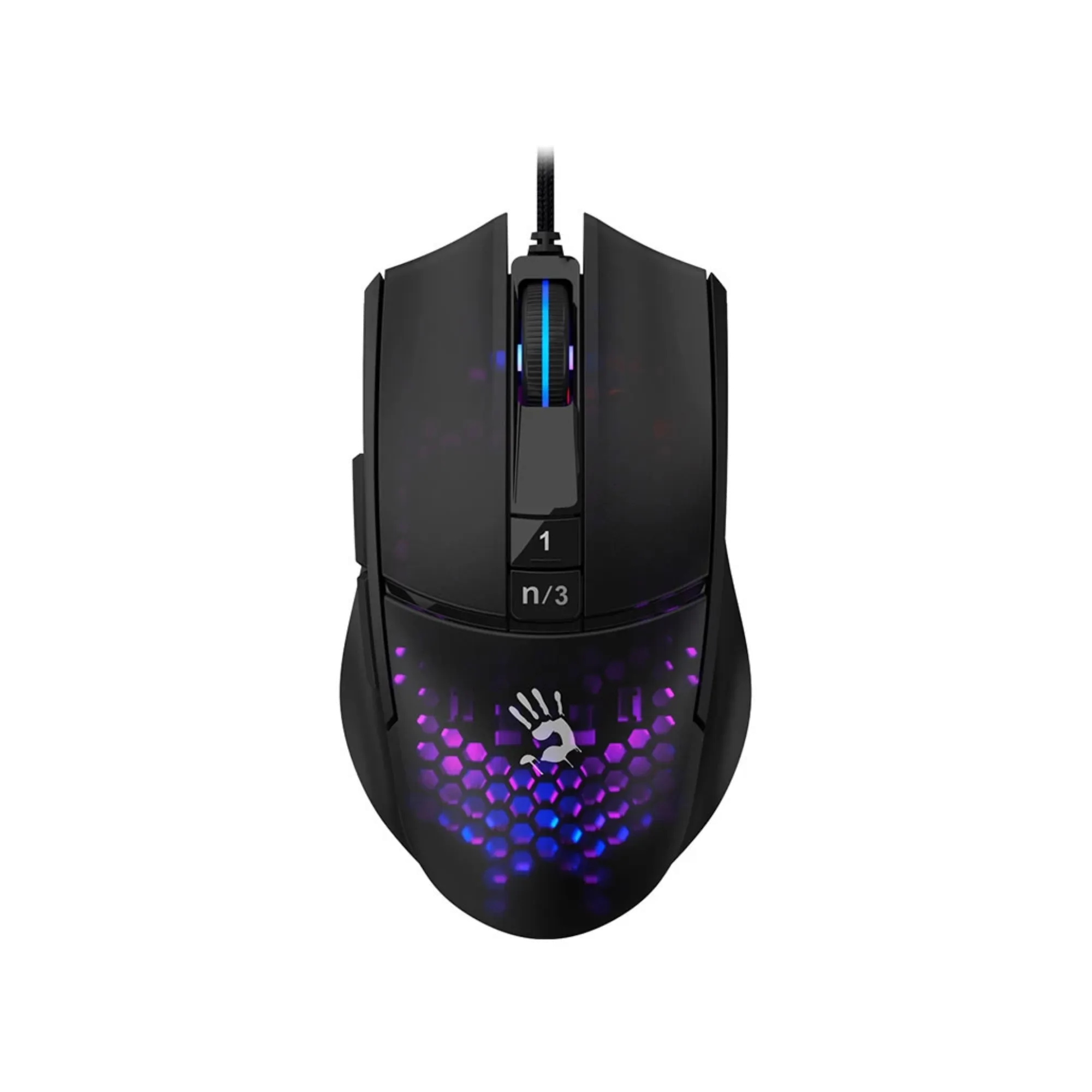 A4Tech Bloody L65 Max RGB Wired Gaming Mouse Honeycomb