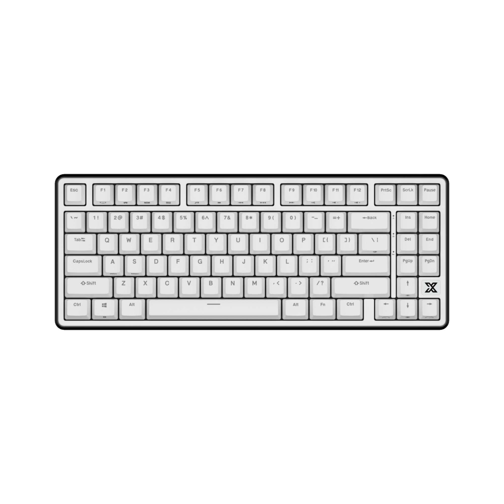 Royal Kludge RK X87 Wired Mechanical Keyboard Black Night