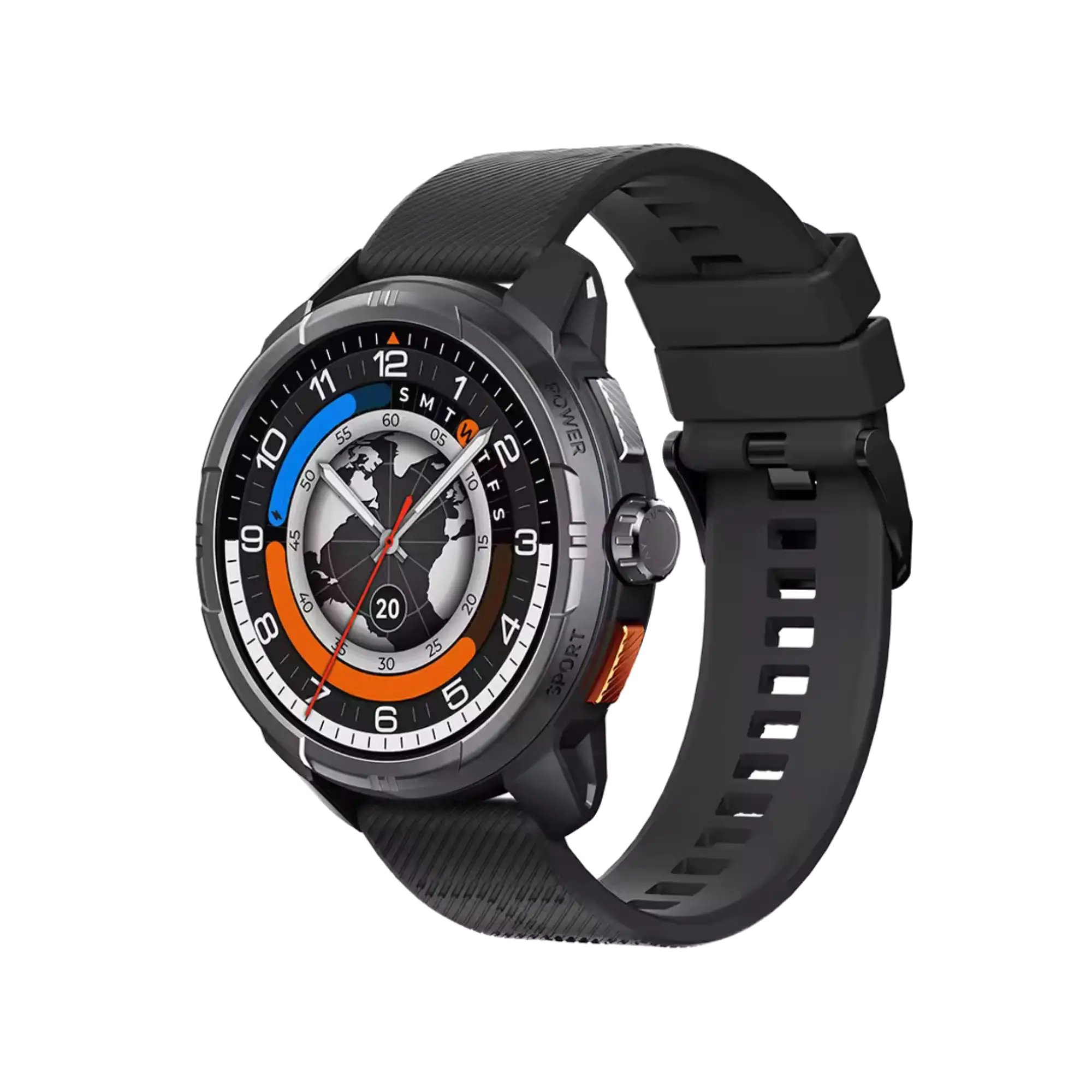 Haylou Solar Ultra Bluetooth Calling Smart Watch Black