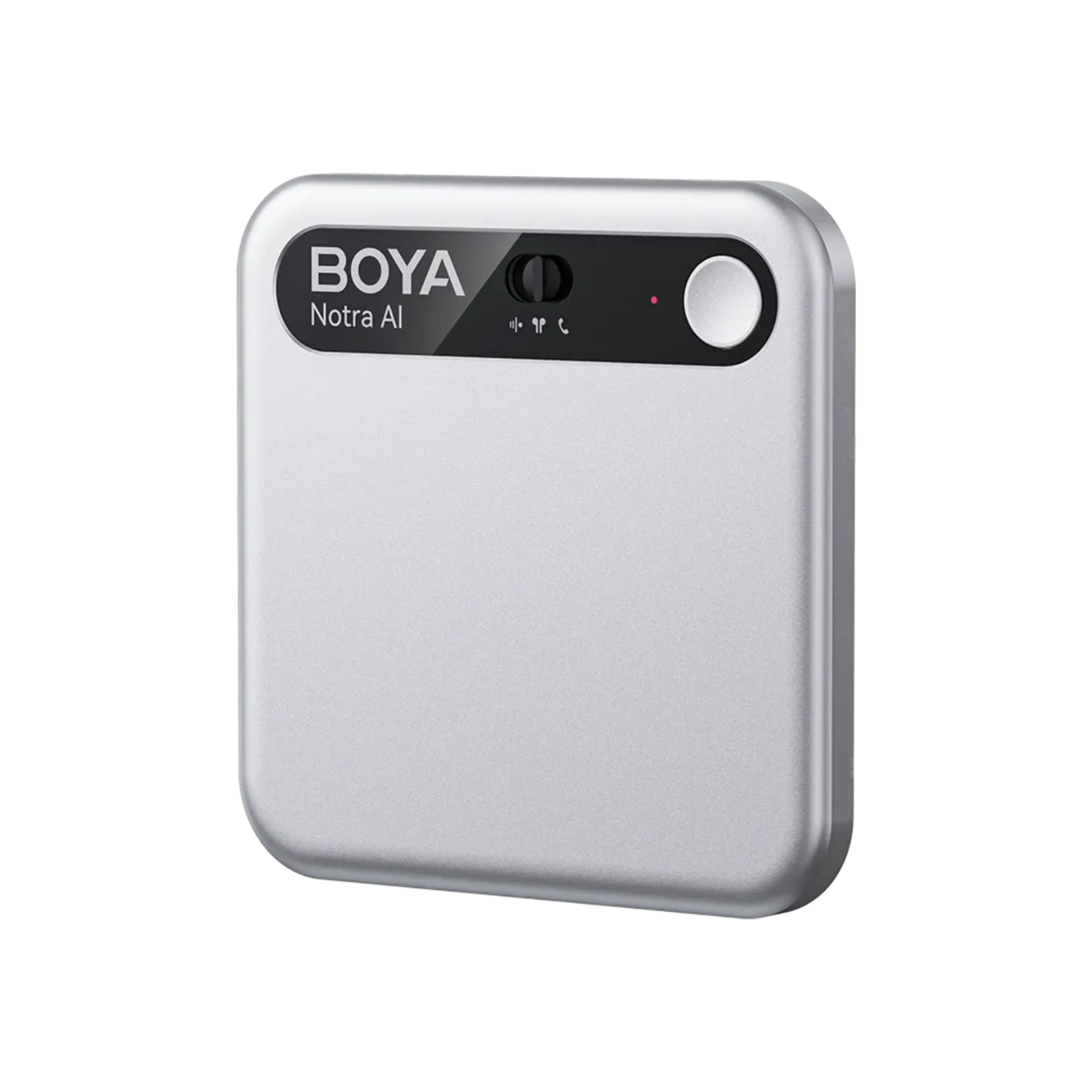 BOYA Notra AI Voice Recorder Silver