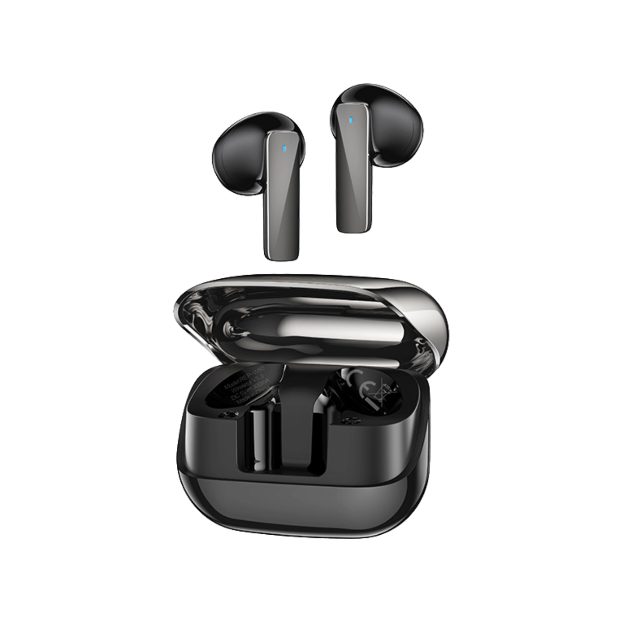 RECCI REP-W80 ANC Earbuds Black