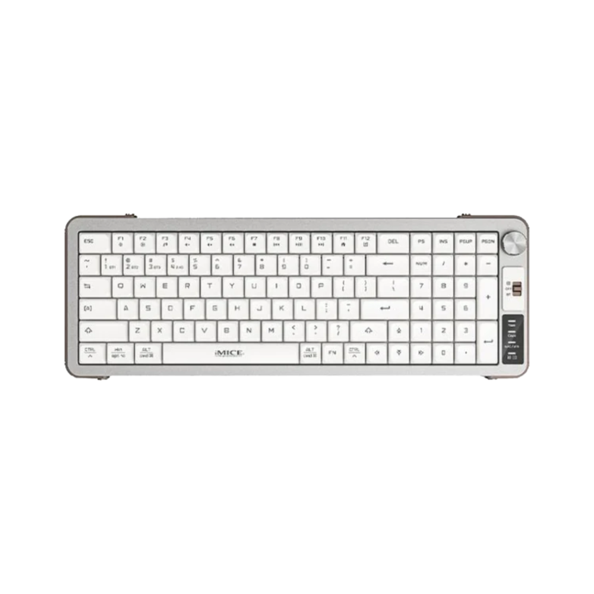 iMICE AN-800 Silent Wireless Keyboard White