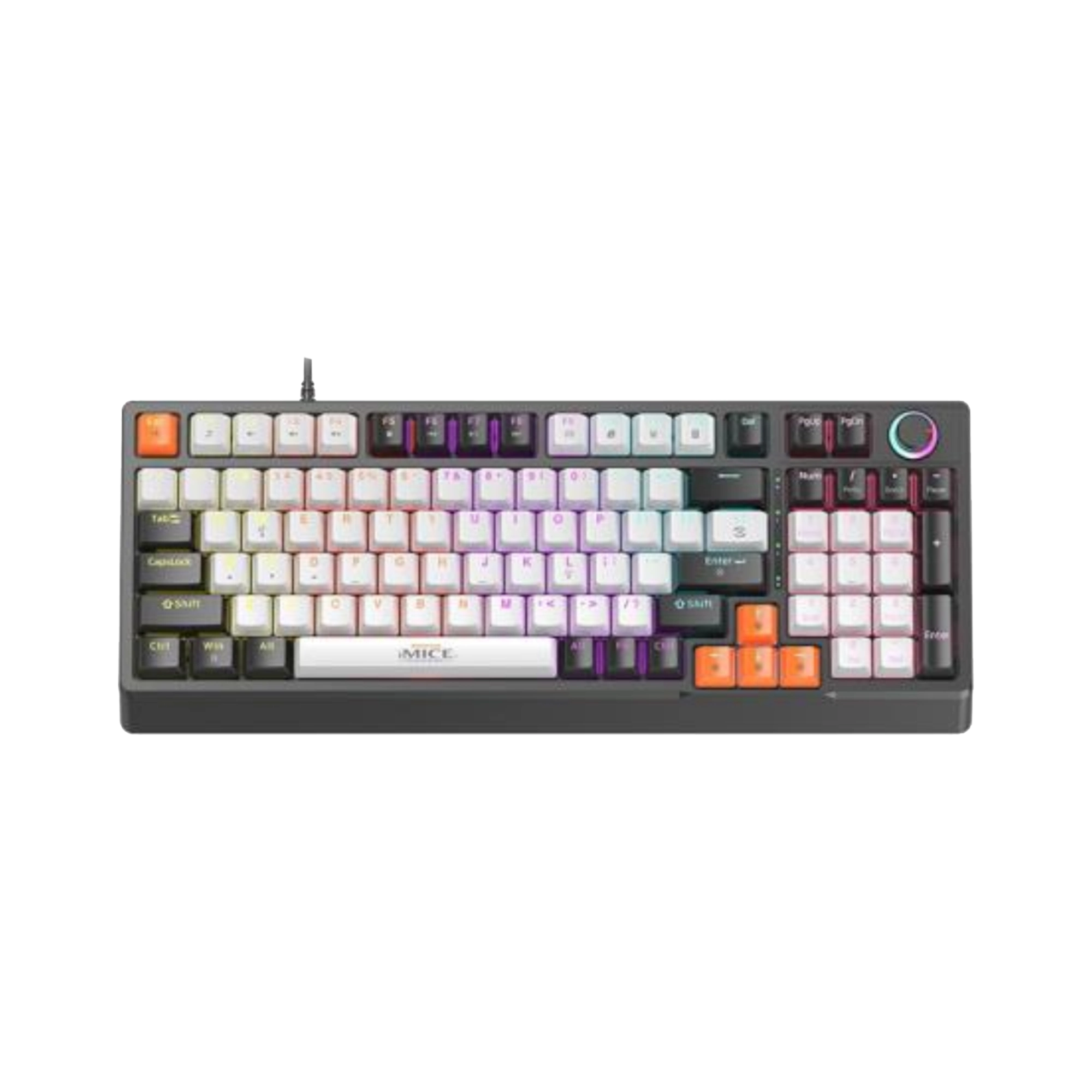 iMICE GK-150 Wired Mechanical Keyboard Black