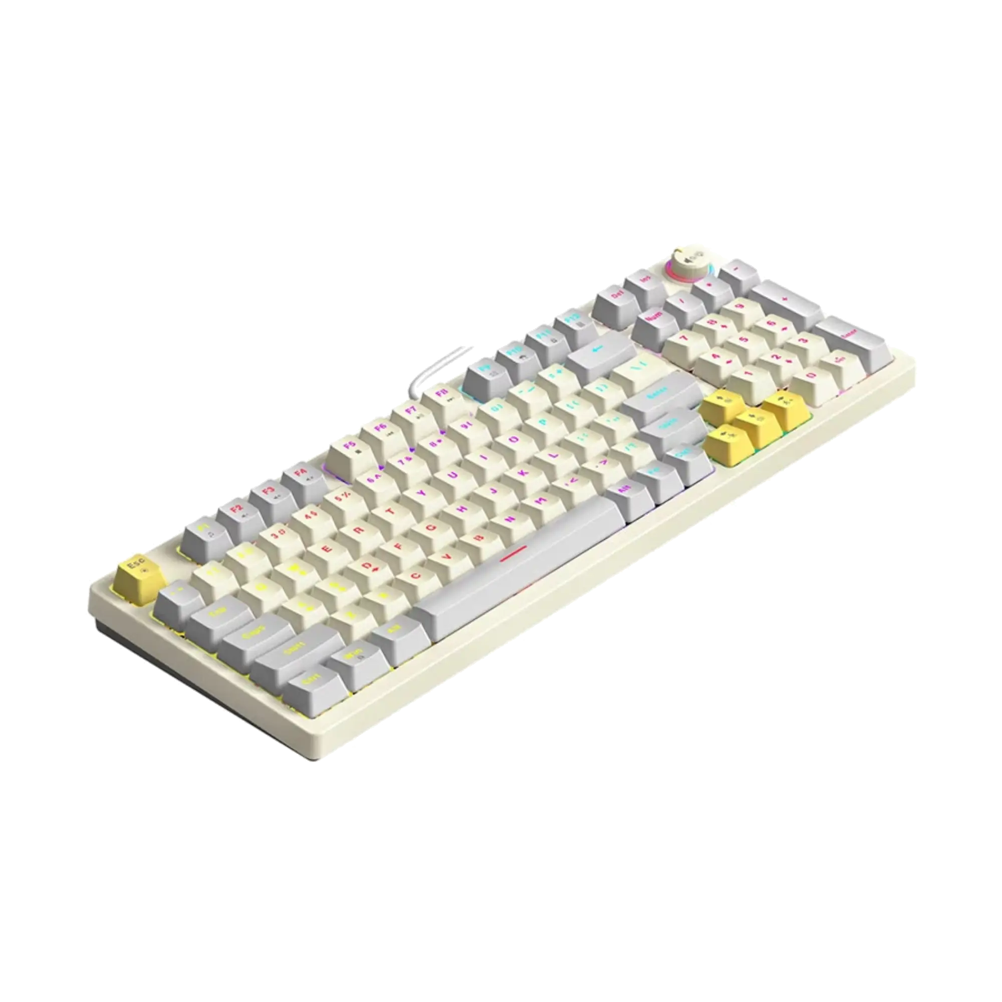 T-Wolf T50 Wired RGB Mechanical Gaming Keyboard