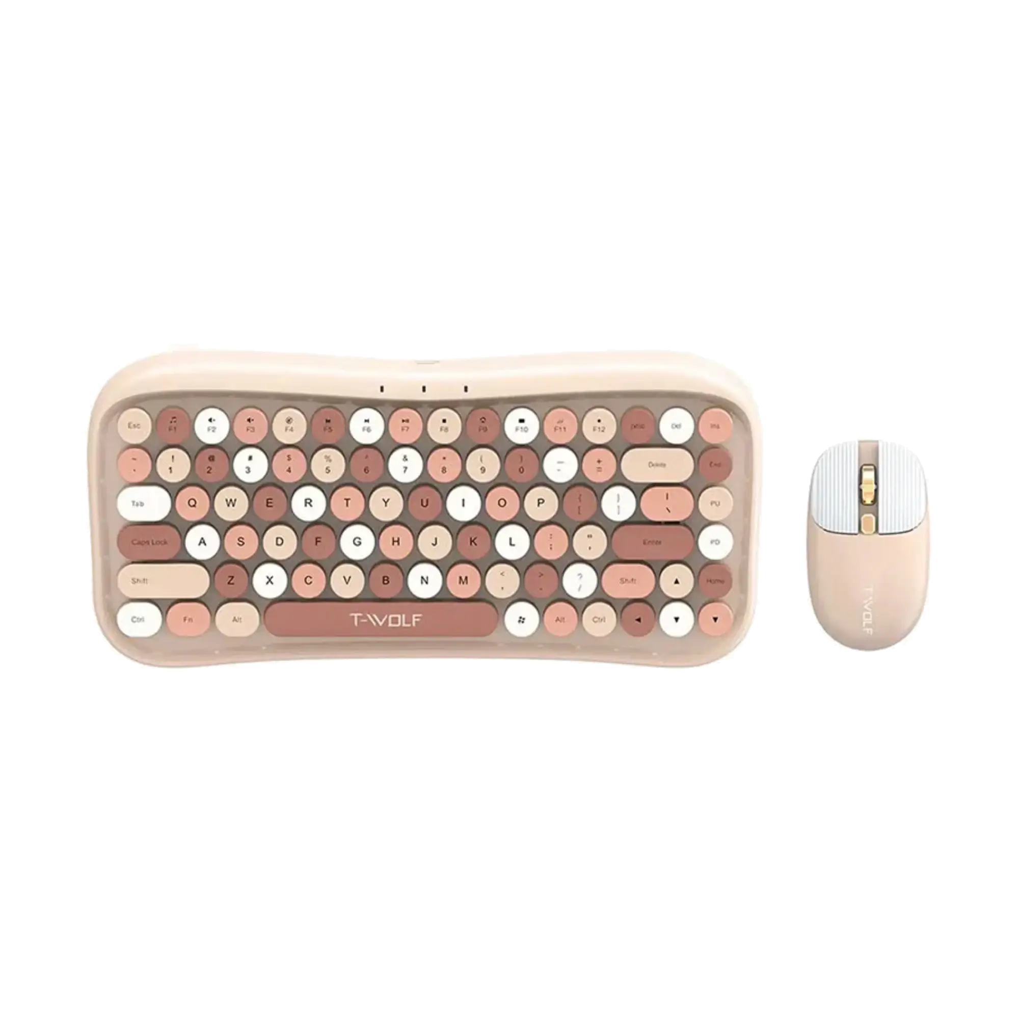 T-Wolf TF660 Wireless Keyboard Mouse Combo