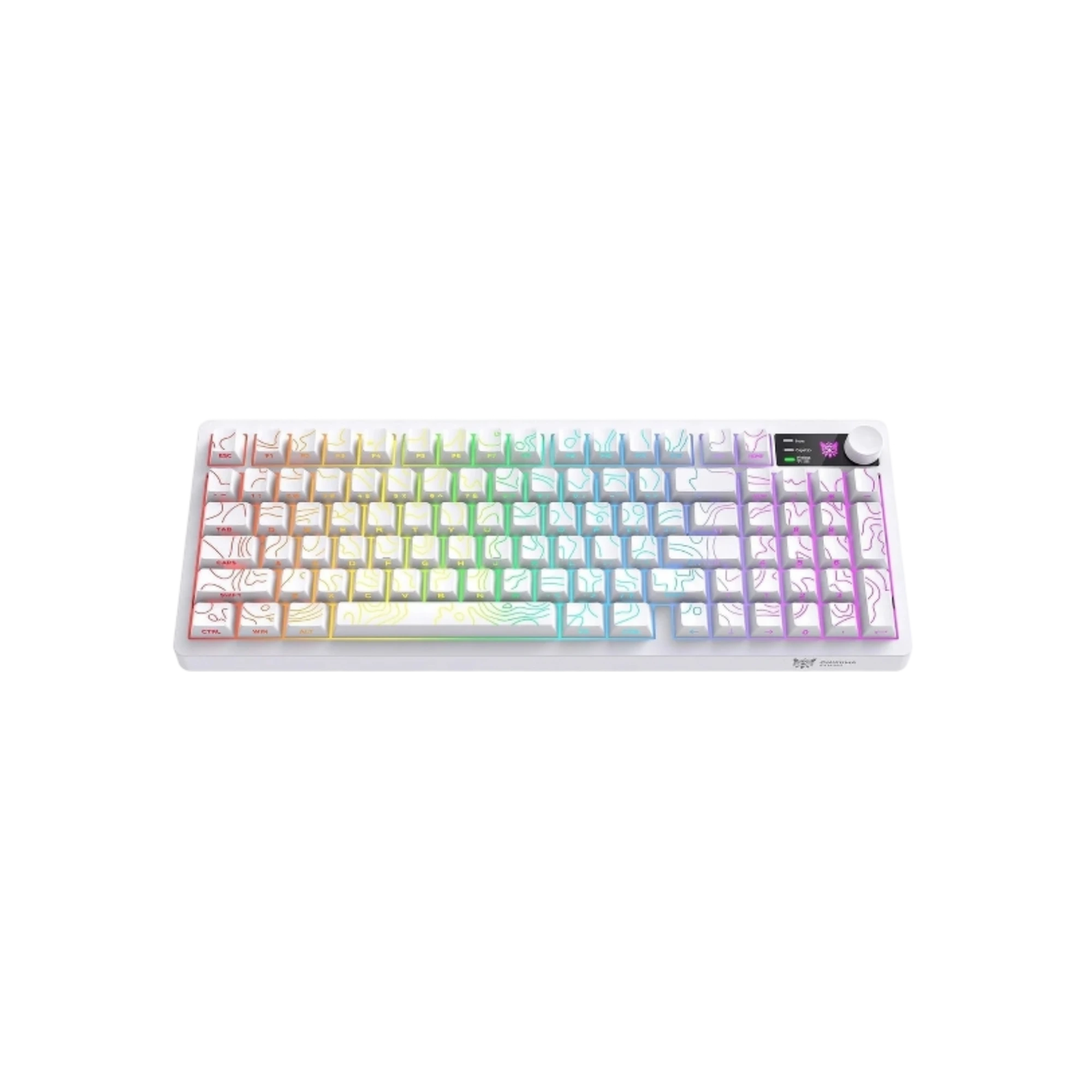 Onikuma MT902 Tri Mode RGB Membrane Gaming Keyboard