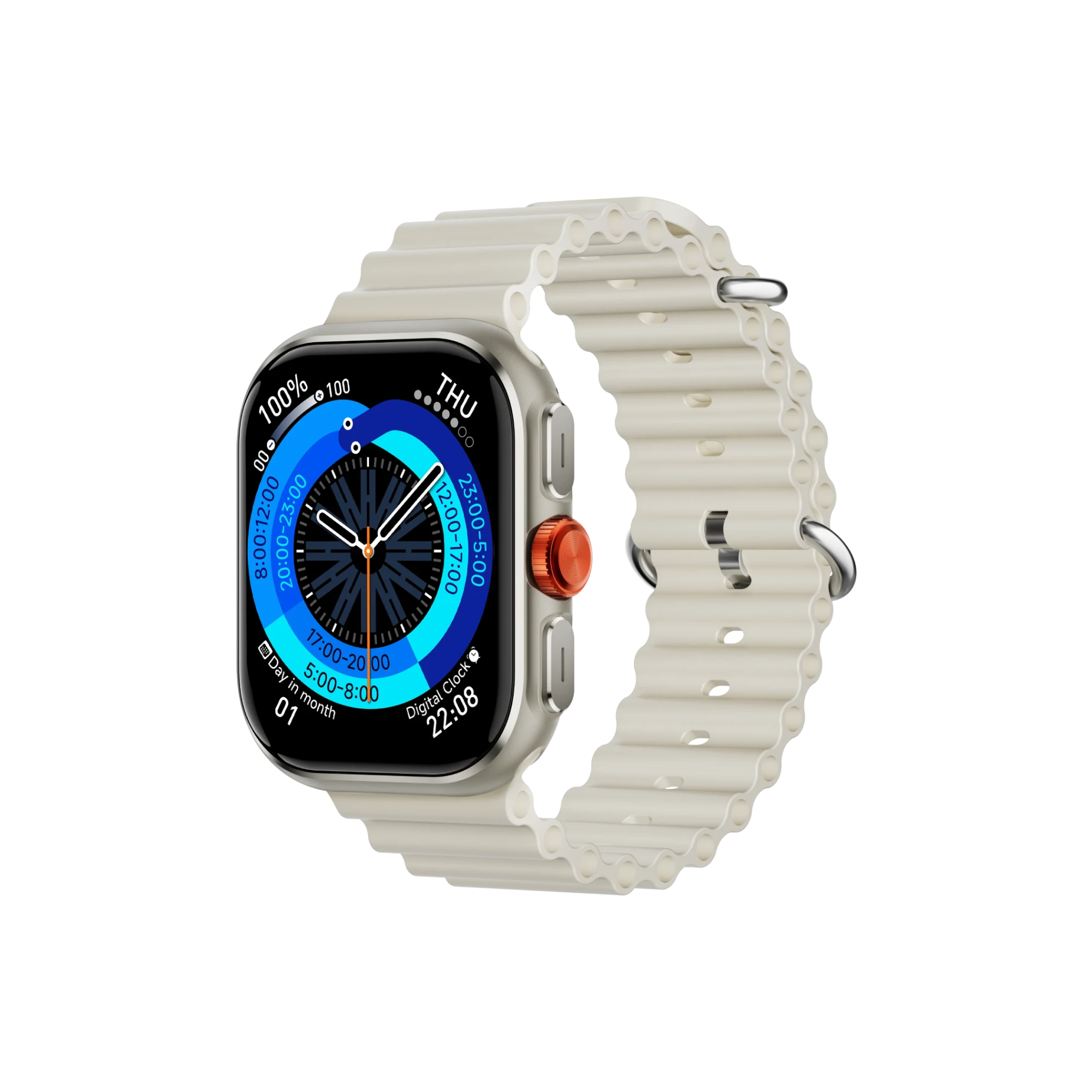 Haylou Velo Bluetooth Calling Smart Watch White