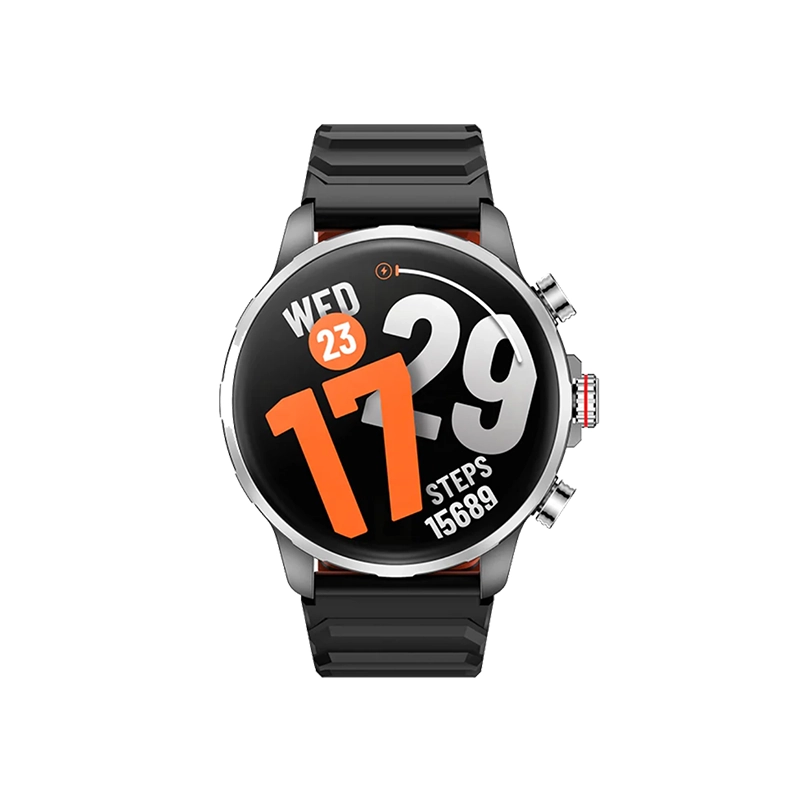 Kieslect Kr 3 Calling Smart Watch Black Steel