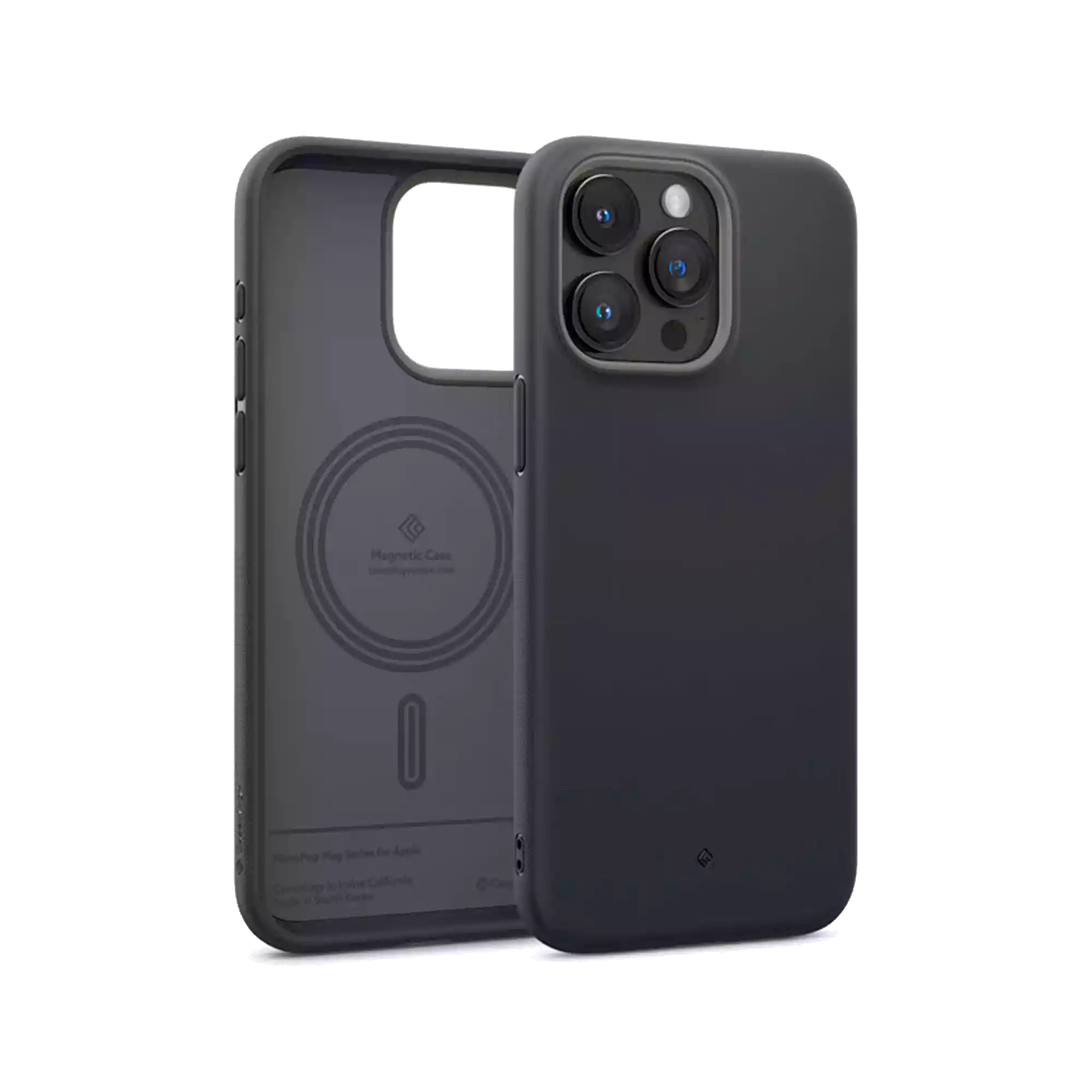 Caseology Nano Pop Mag Case for iPhone 15 Pro Black Sesame