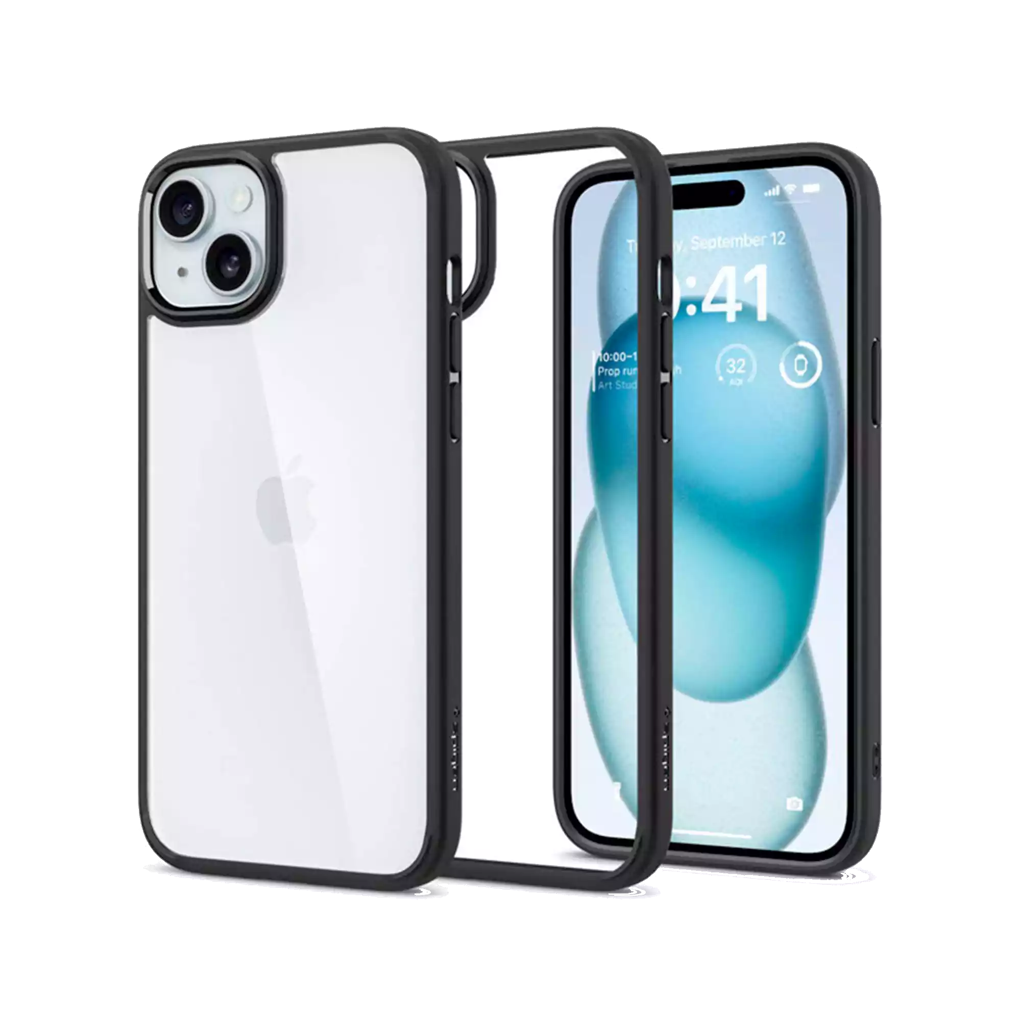 Crystal Hybrid Case for iPhone 15