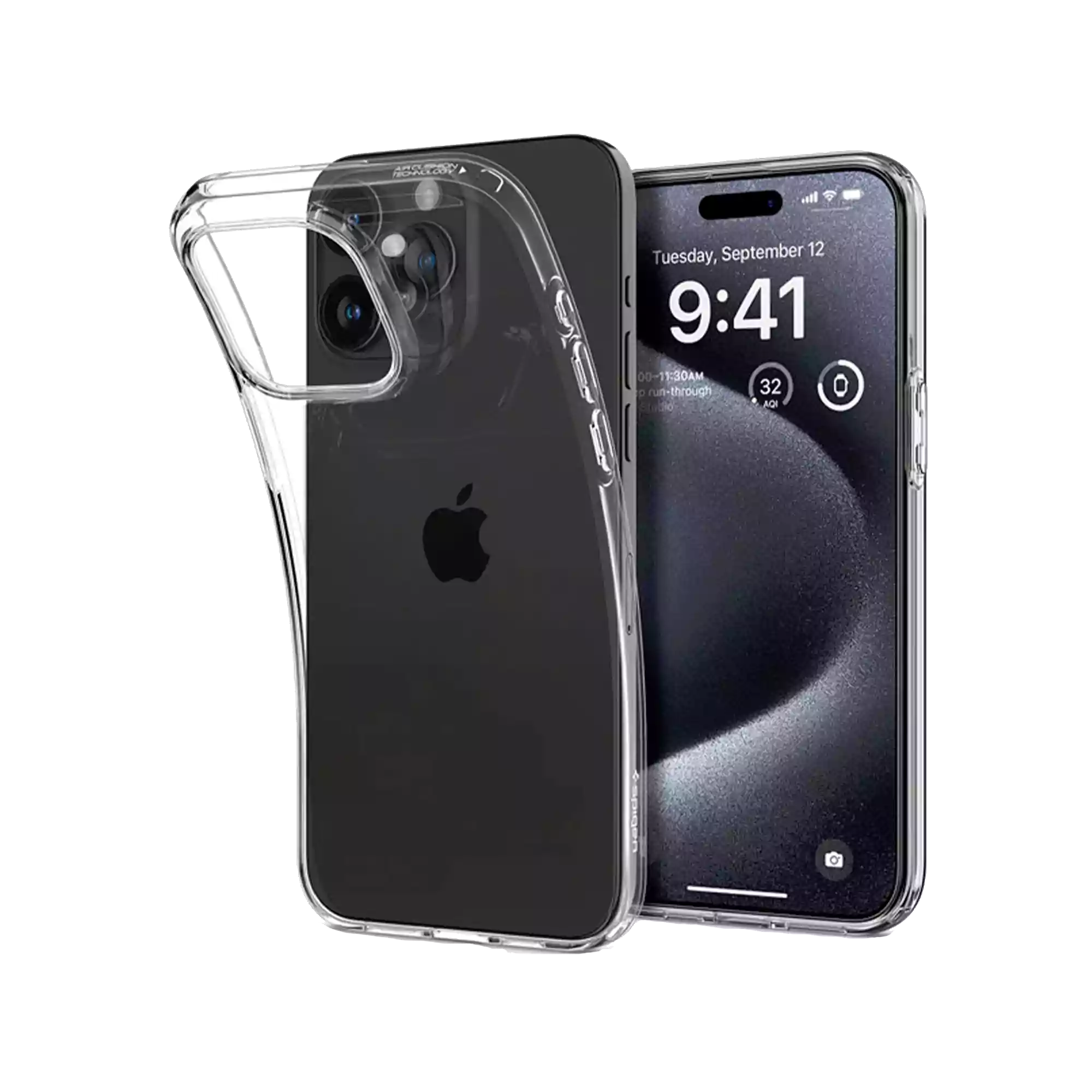 Liquid Crystal Case for iPhone 15 Pro 