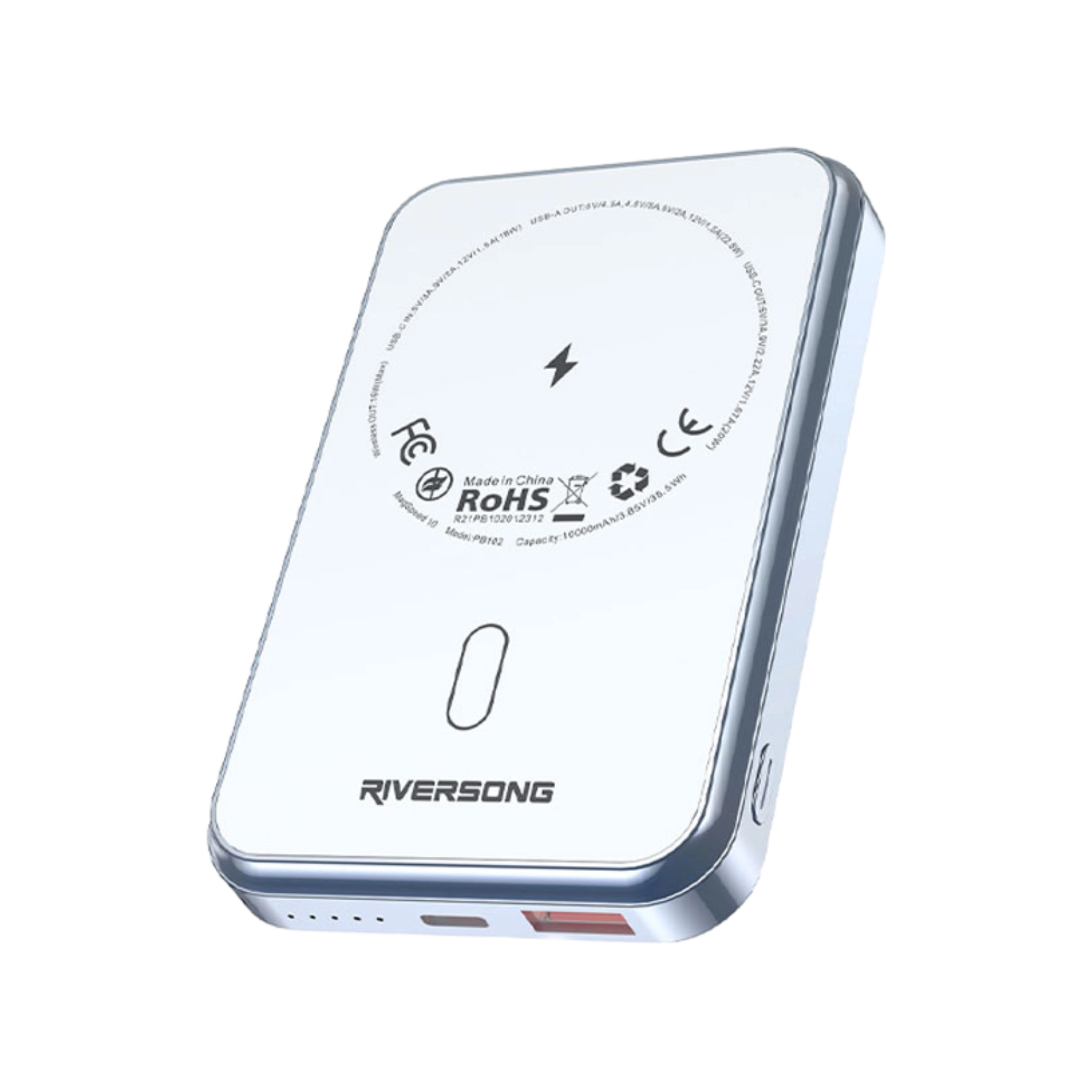 Riversong MagSpeed 10 10000mAh Magnetic Wireless PowerBank 