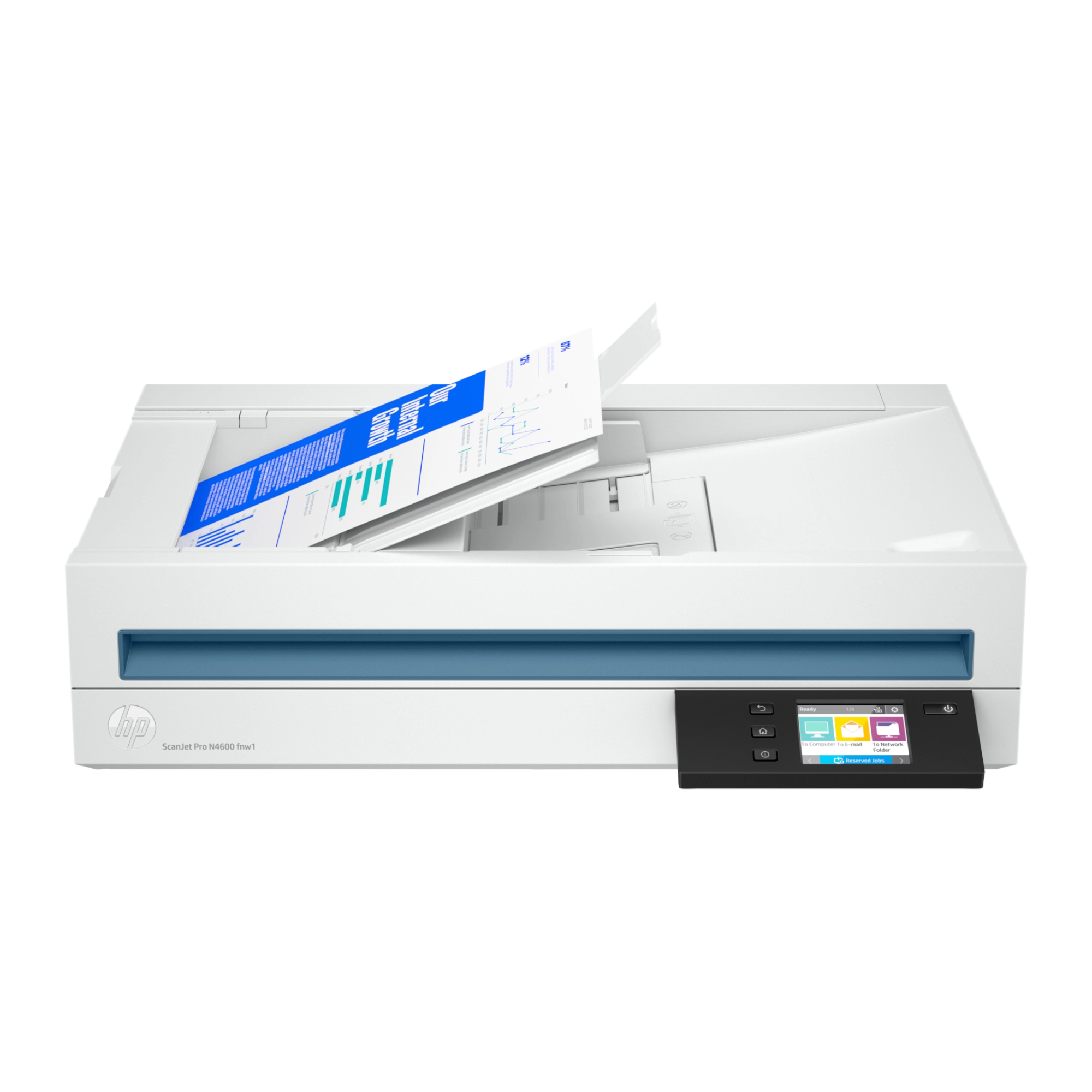 HP ScanJet Pro N4600 fnw1 Flatbed Scanner with ADF 