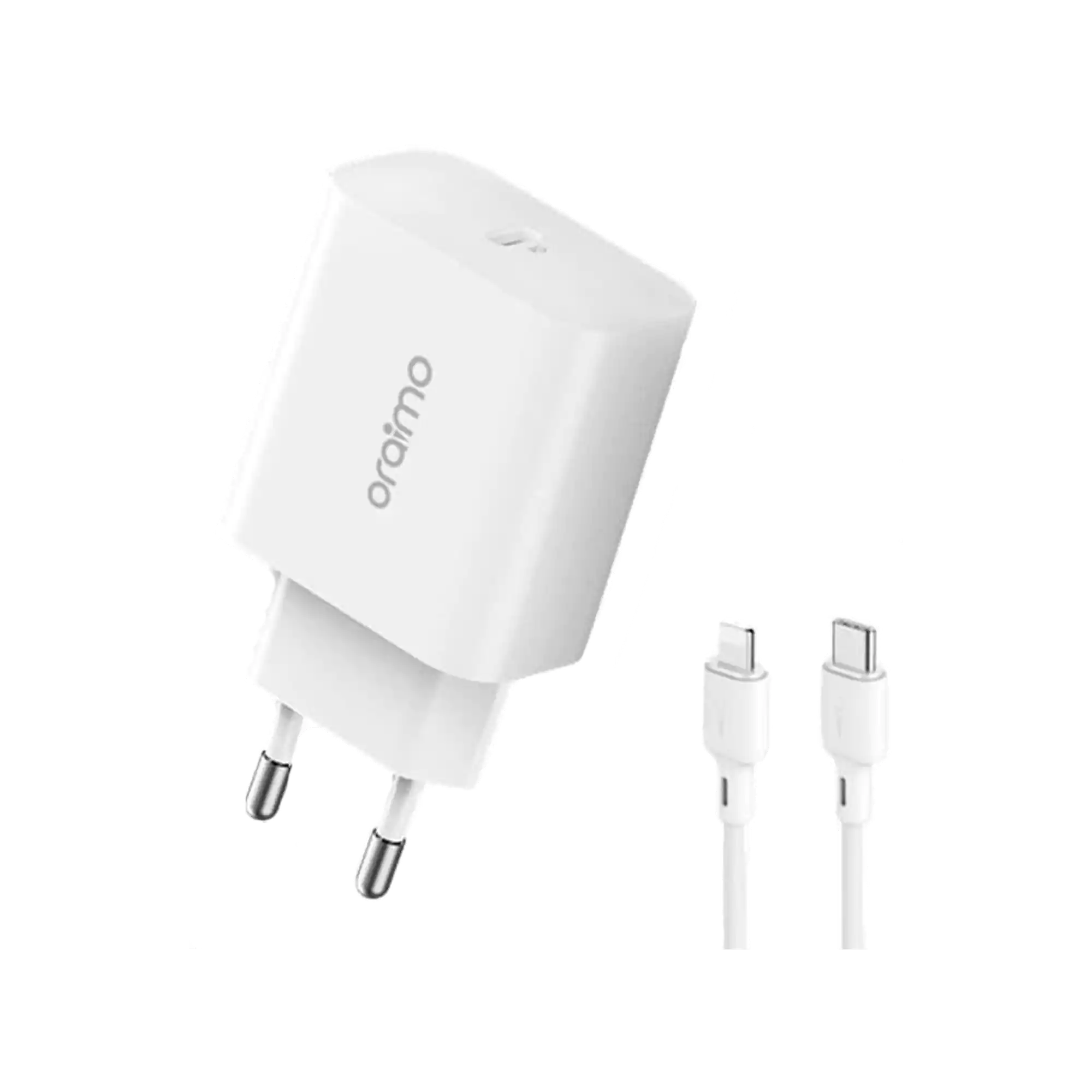 Oraimo PowerCube 20 20W Wall Charger OCW-E106S+CL55 