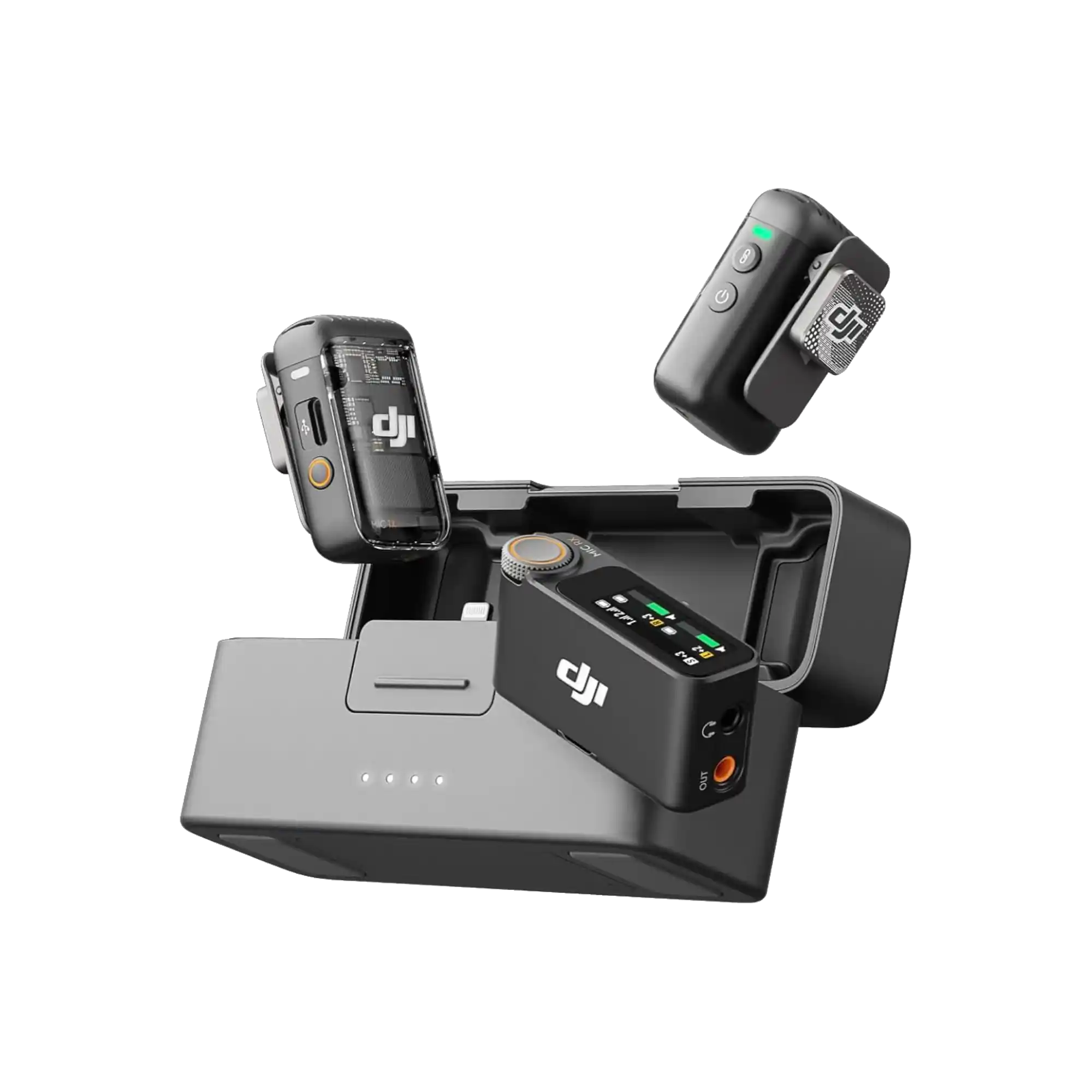 DJI Mic (2 TX + 1 RX + Charging Case)