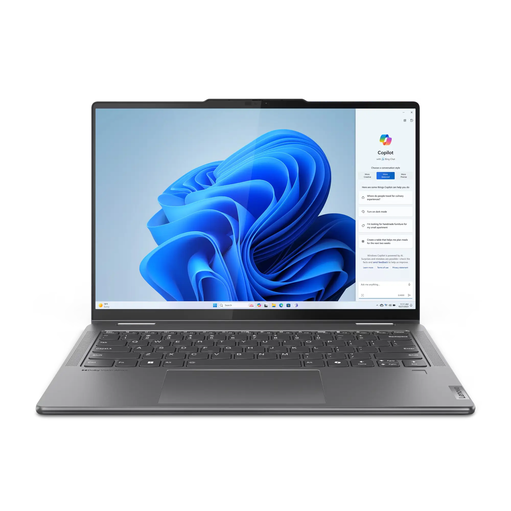 Lenovo Yoga 7 Core Ultra 5 16GB RAM 512GB SSD 14" 2-in-1 Laptop 16/512GB