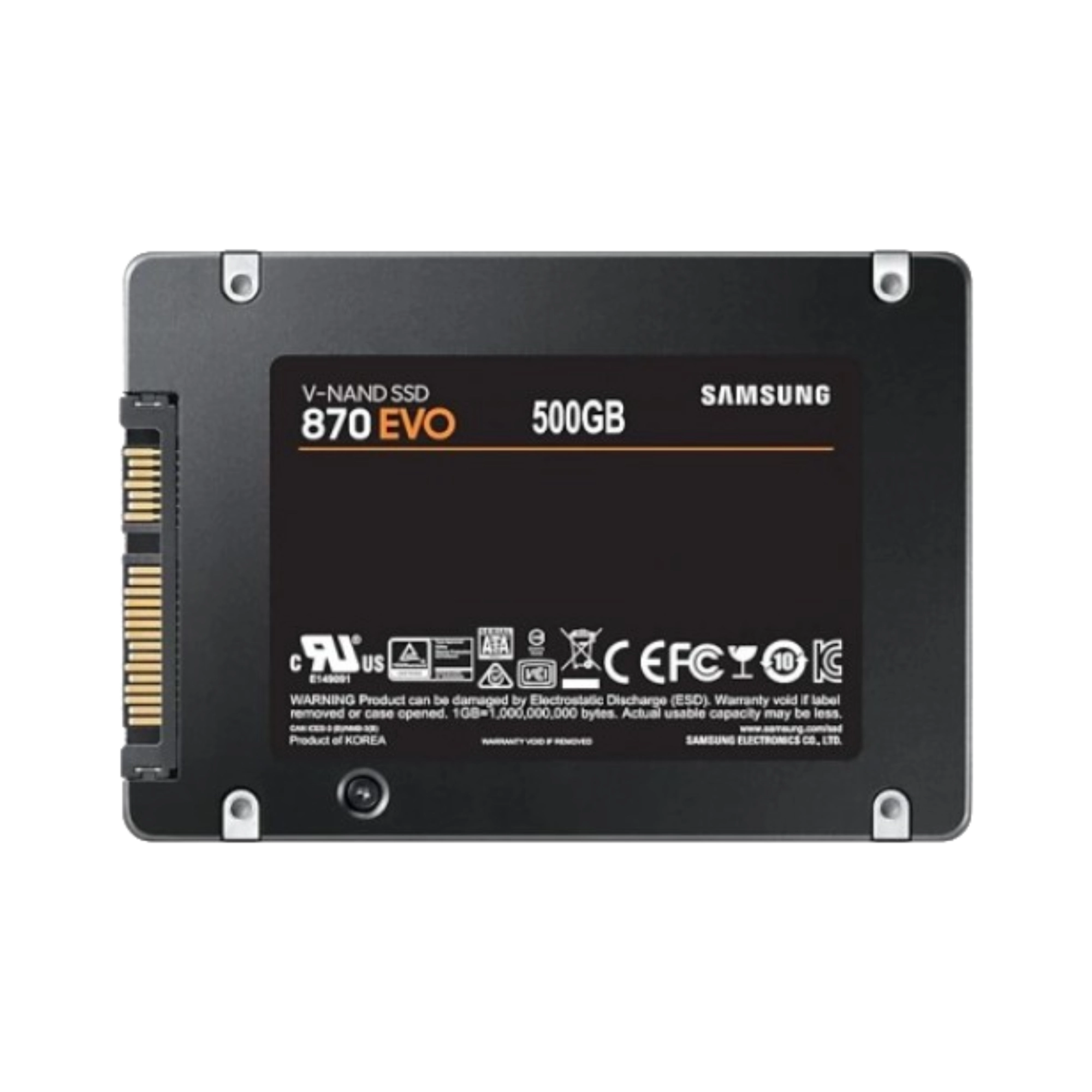 Samsung 870 EVO 500GB 2.5" SATA III SSD