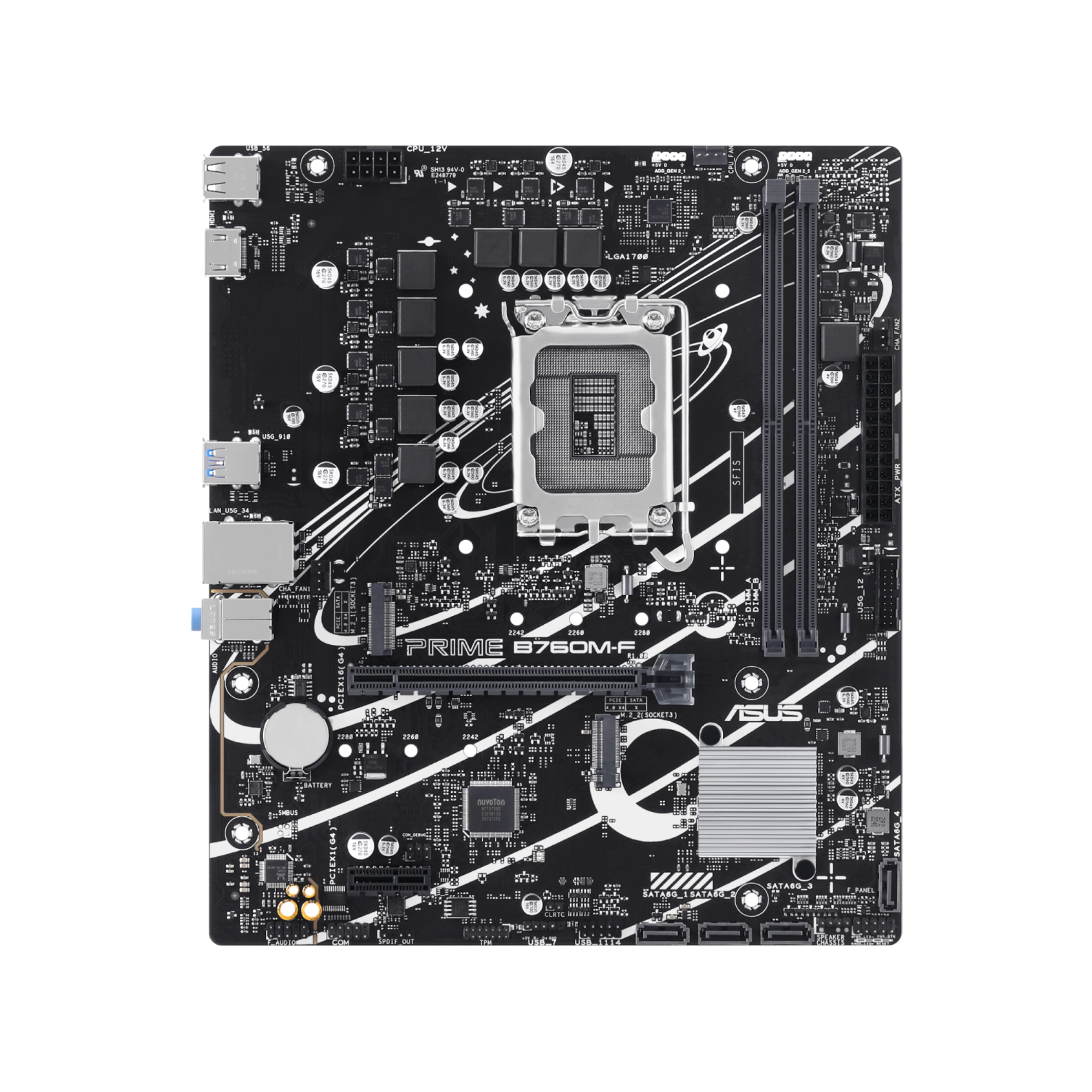 Asus PRIME B760M-F Micro-ATX Motherboard