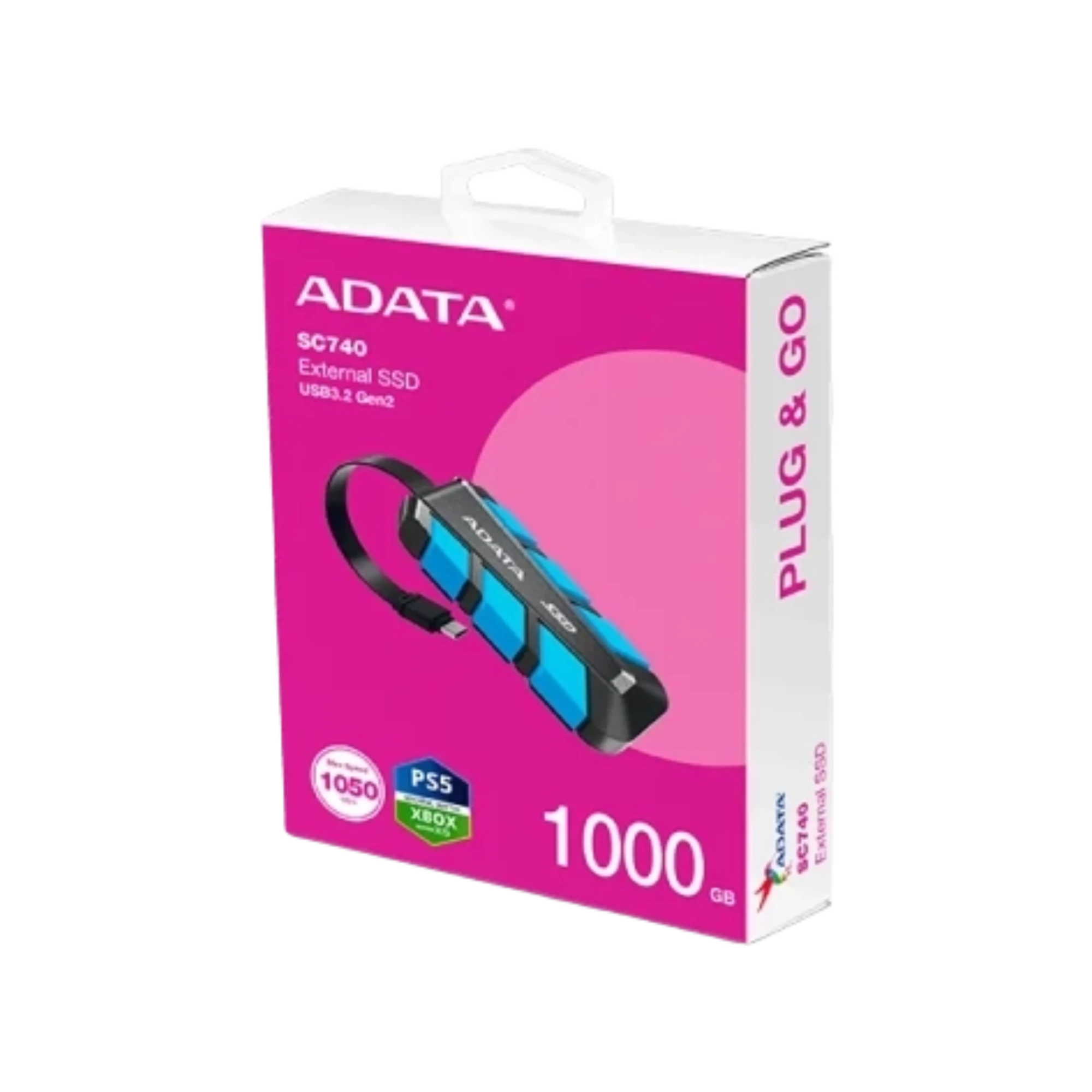 ADATA SC740 1000GB Type-C External SSD