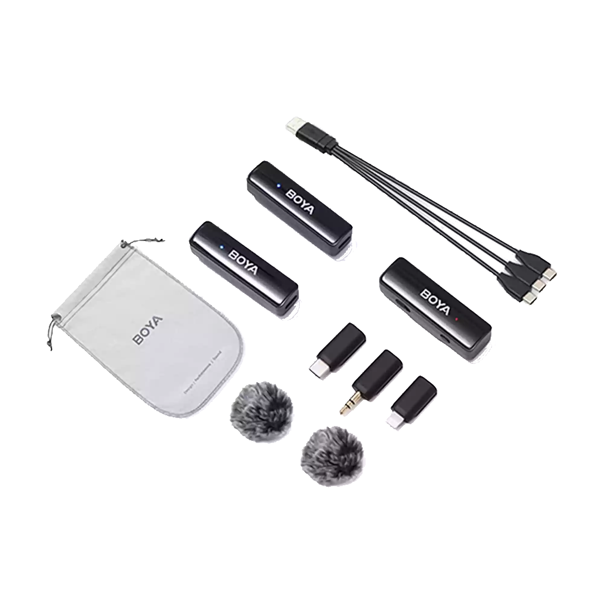 BOYALINK A2 All-in-One Design Wireless Microphone