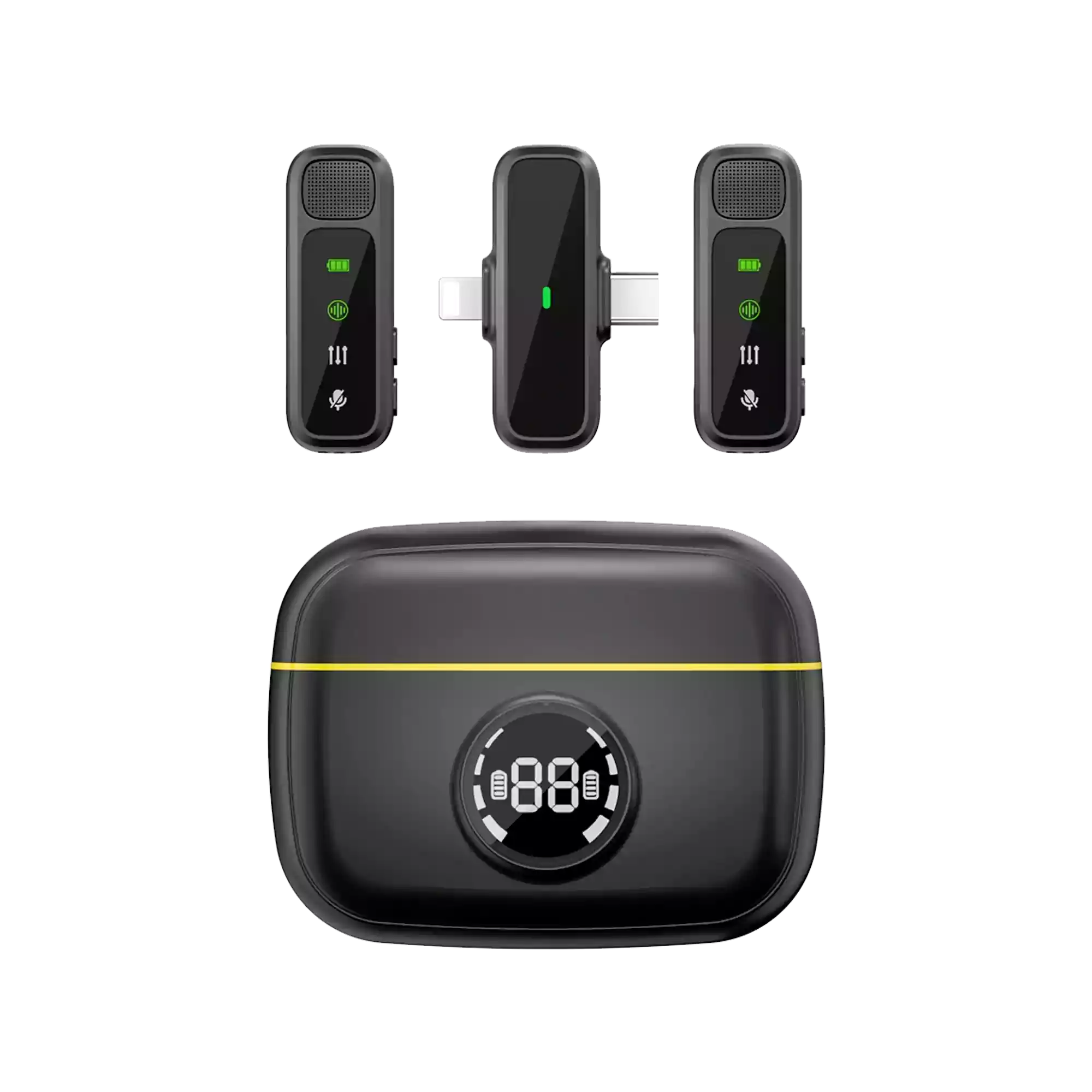 WiWU Wi-WM003 2-in-1 Dual Microphone