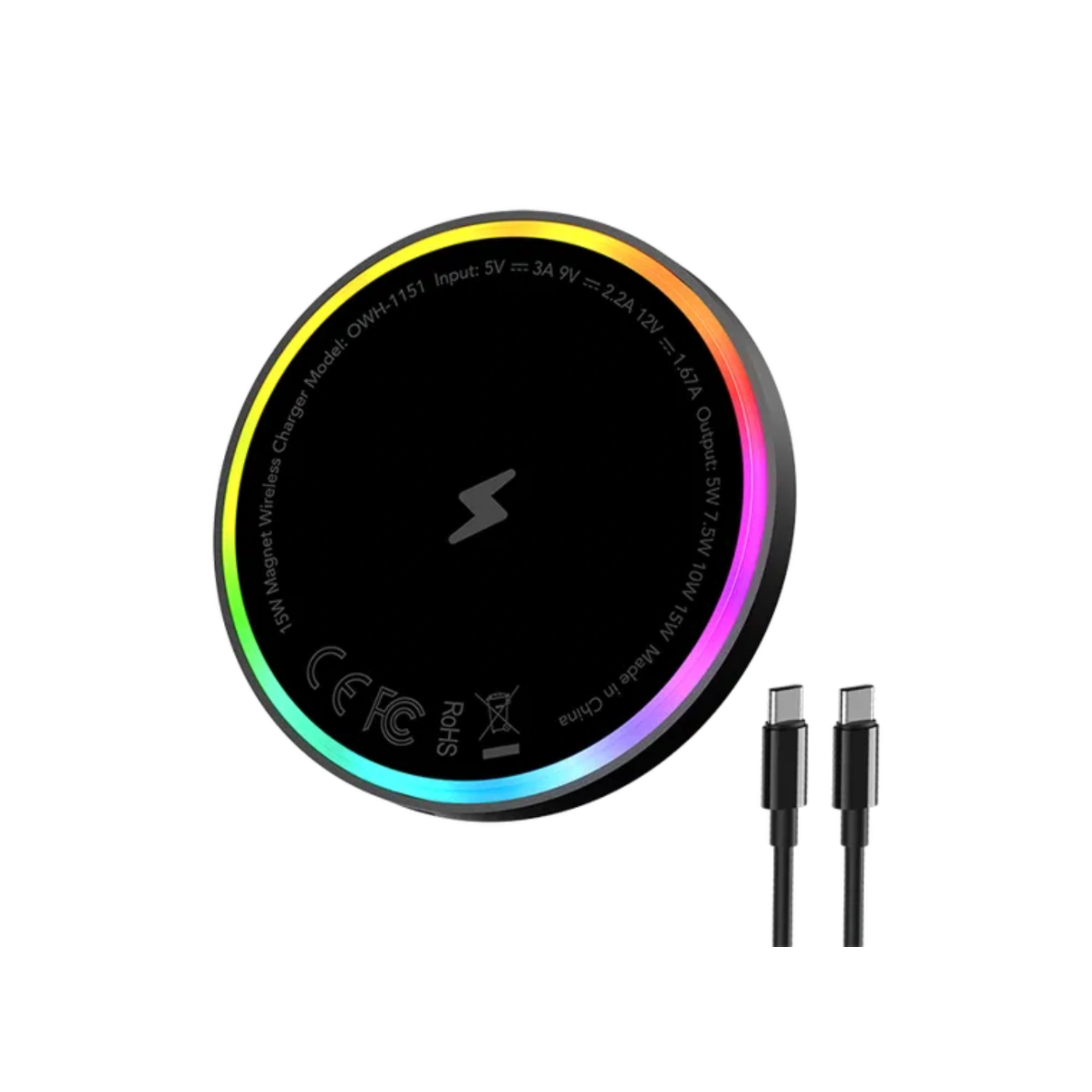 Oraimo PowerDock 15W Magnetic Wireless Charging Pad 